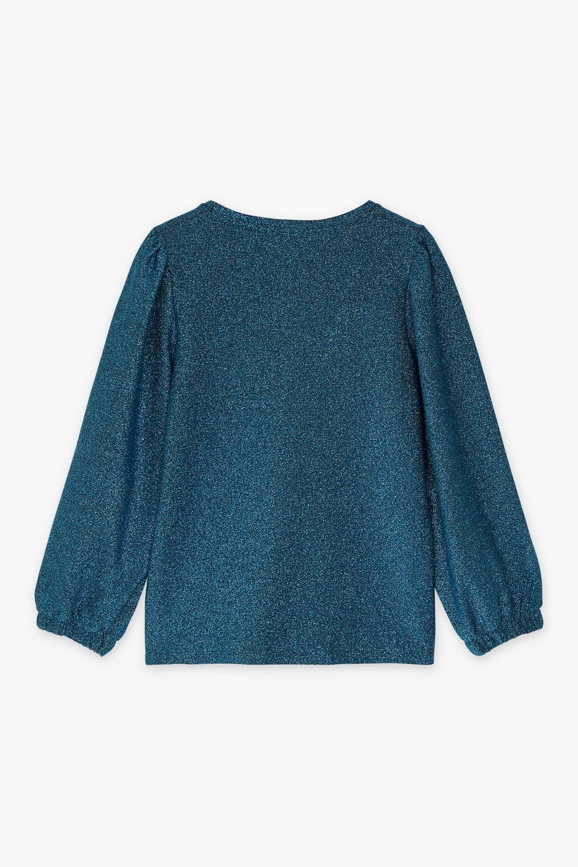 CKS Dames - SIVA - blouse lange mouwen - intens blauw