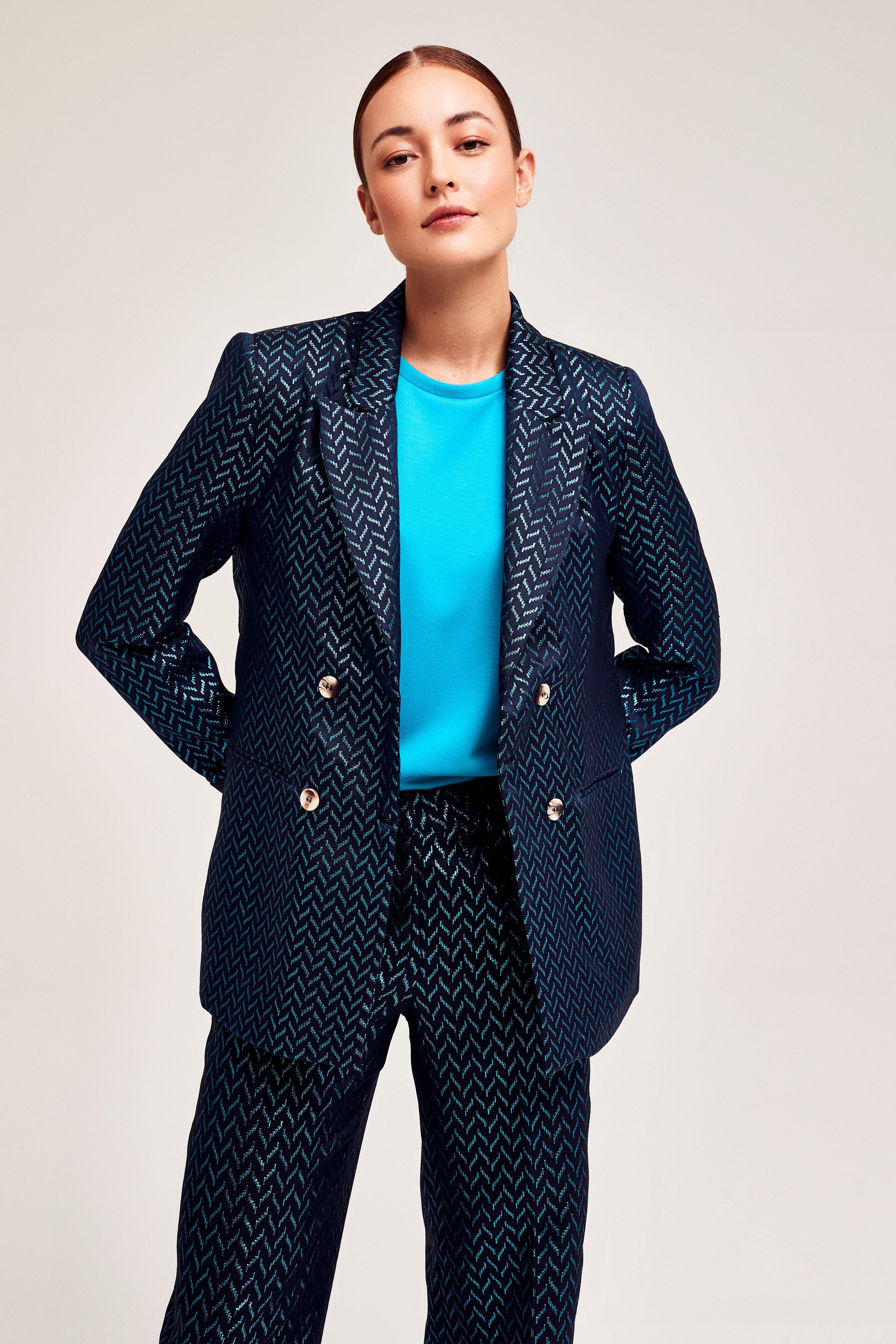 CKS Dames - SELVI - blazer - blauw