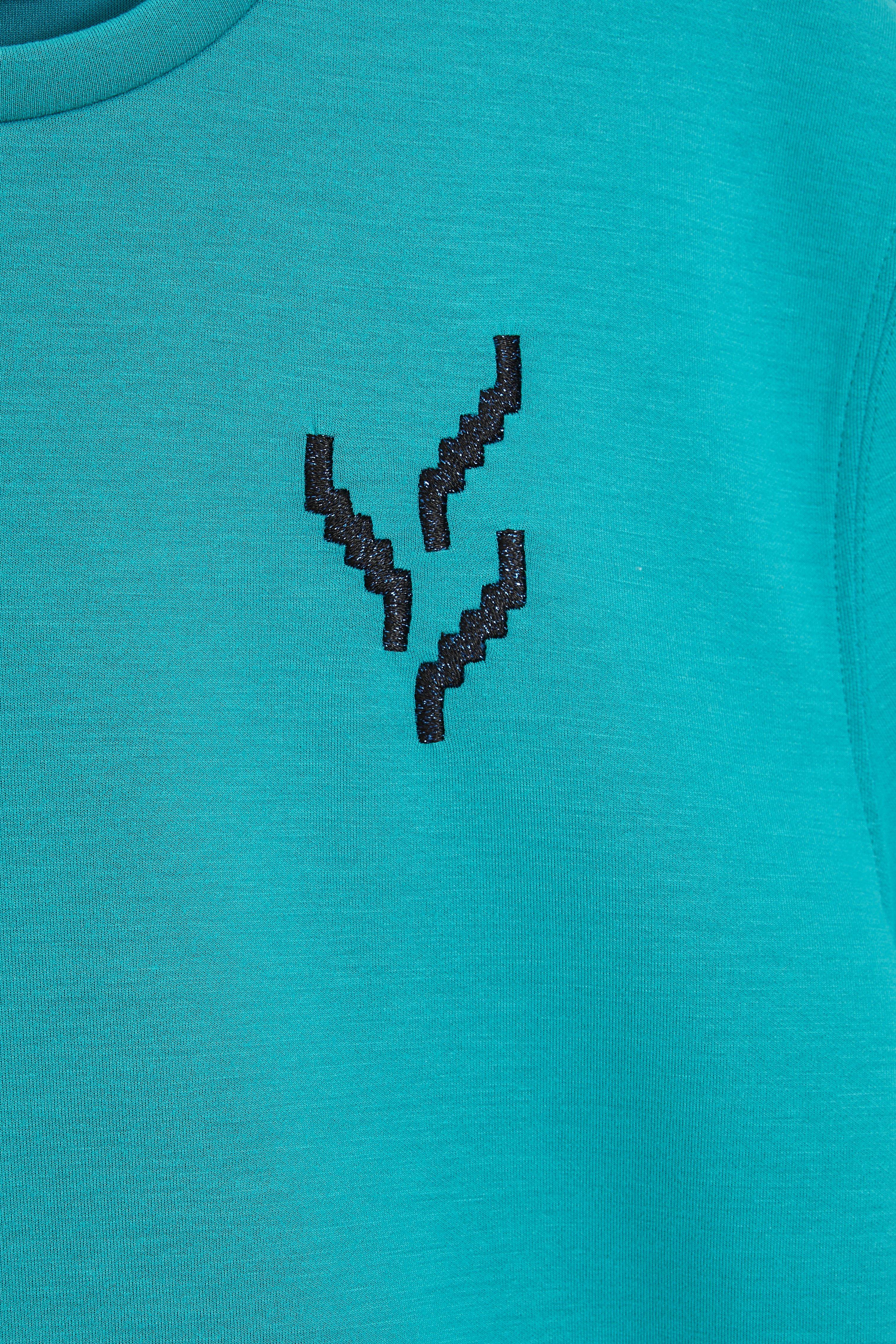 CKS Dames - SARIA - T-Shirt Kurzarm - Hellblau
