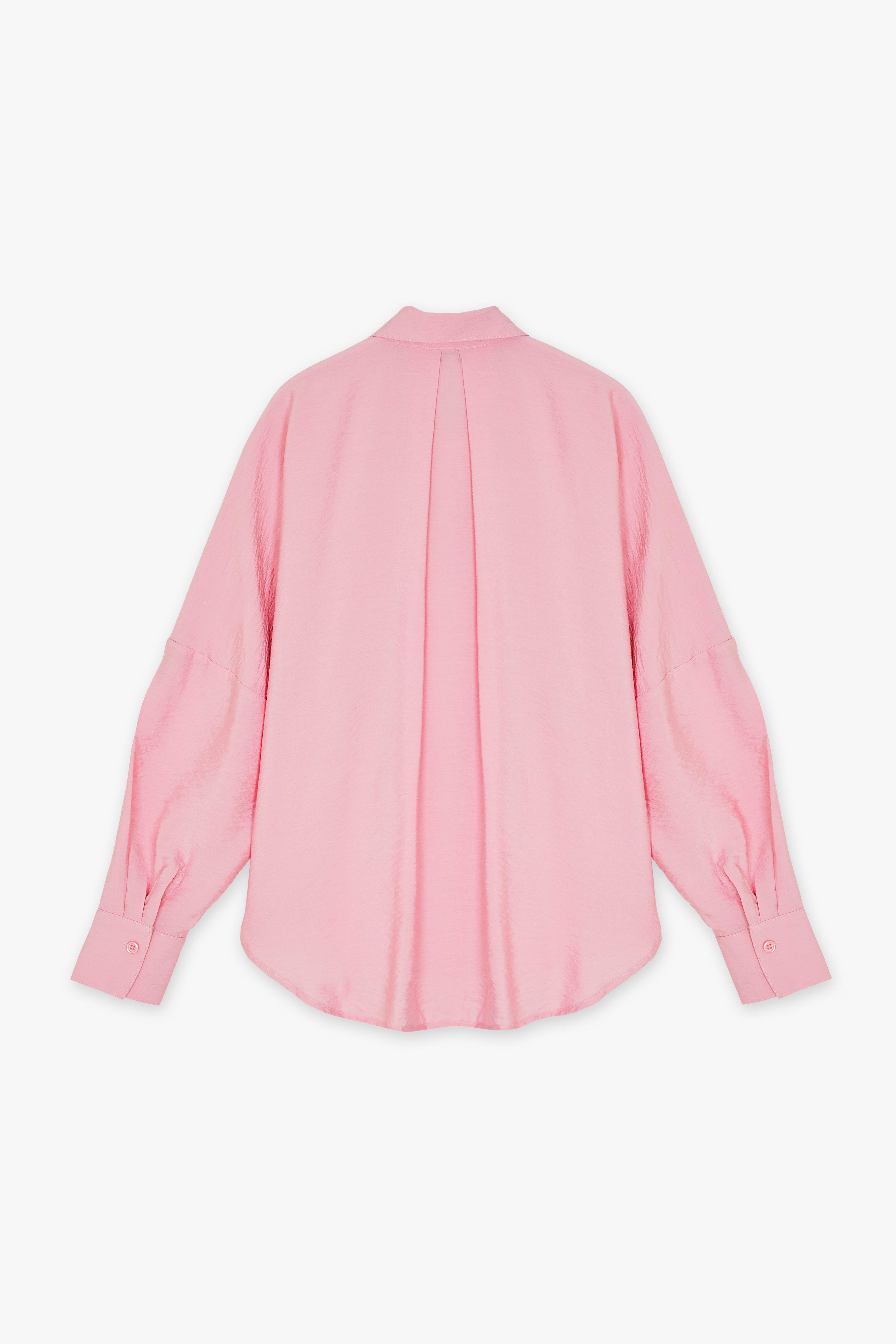 CKS Dames - WAZNA - blouse korte mouwen - lichtroze