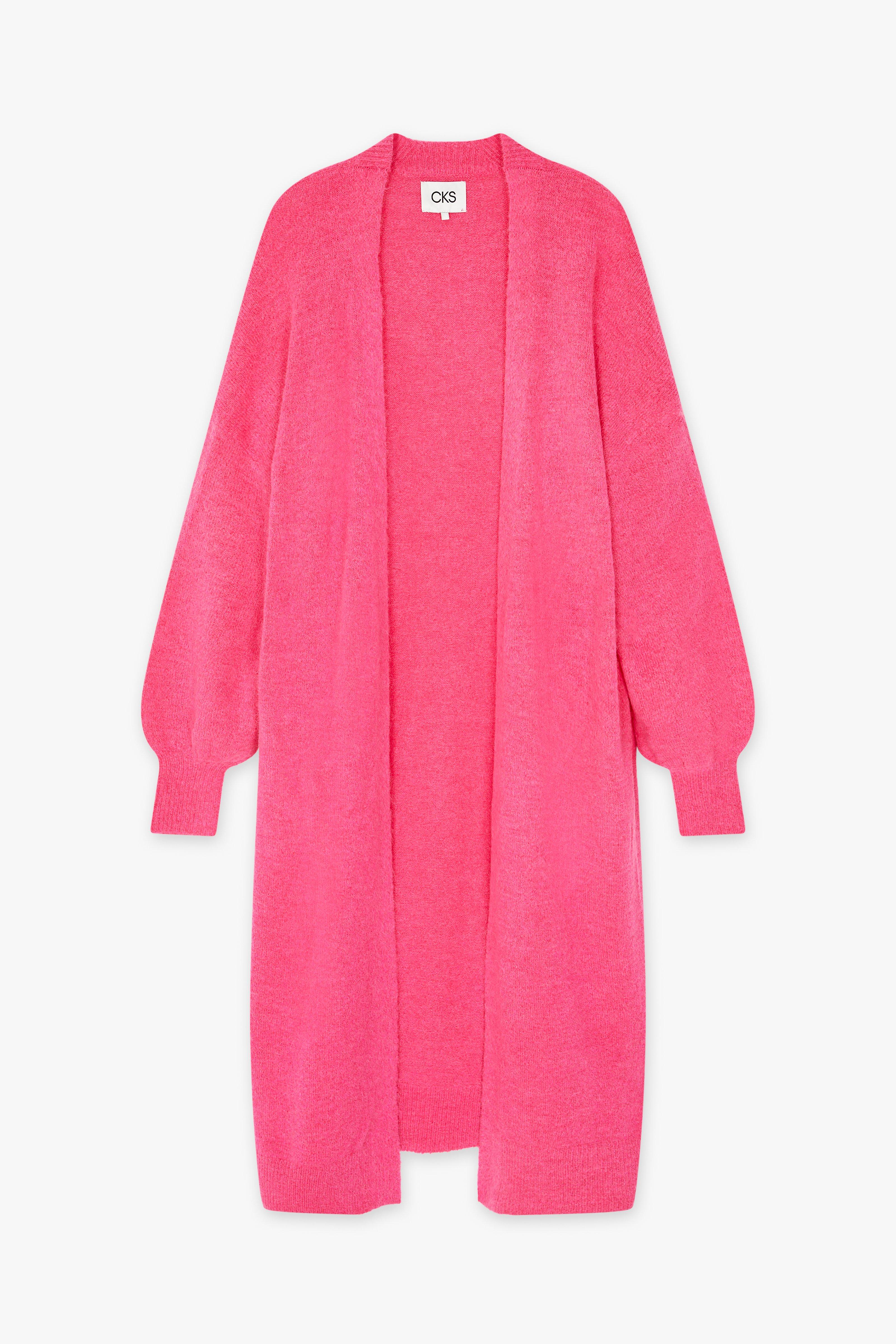CKS Dames - CRELONG - Strickjacke - Hellrosa