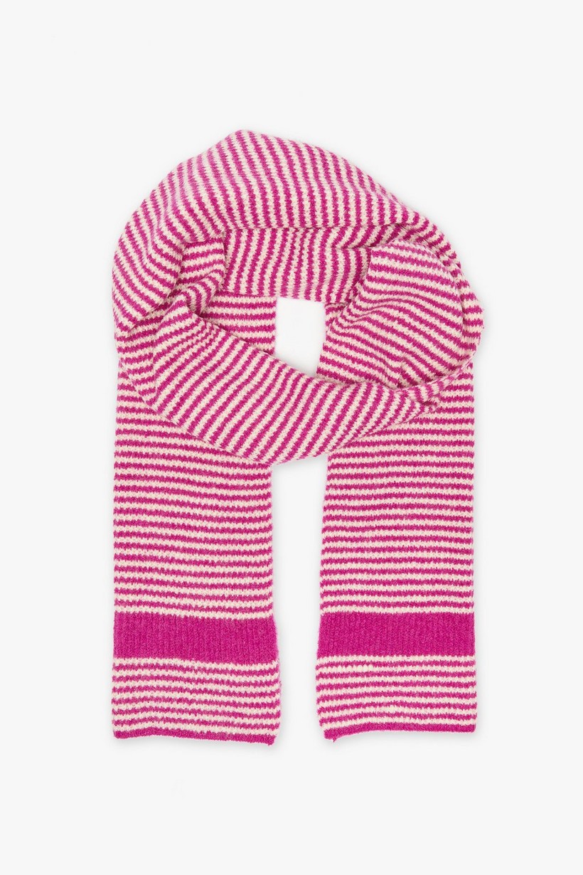 CKS Dames - GRANNA - scarf (winter) - dark pink