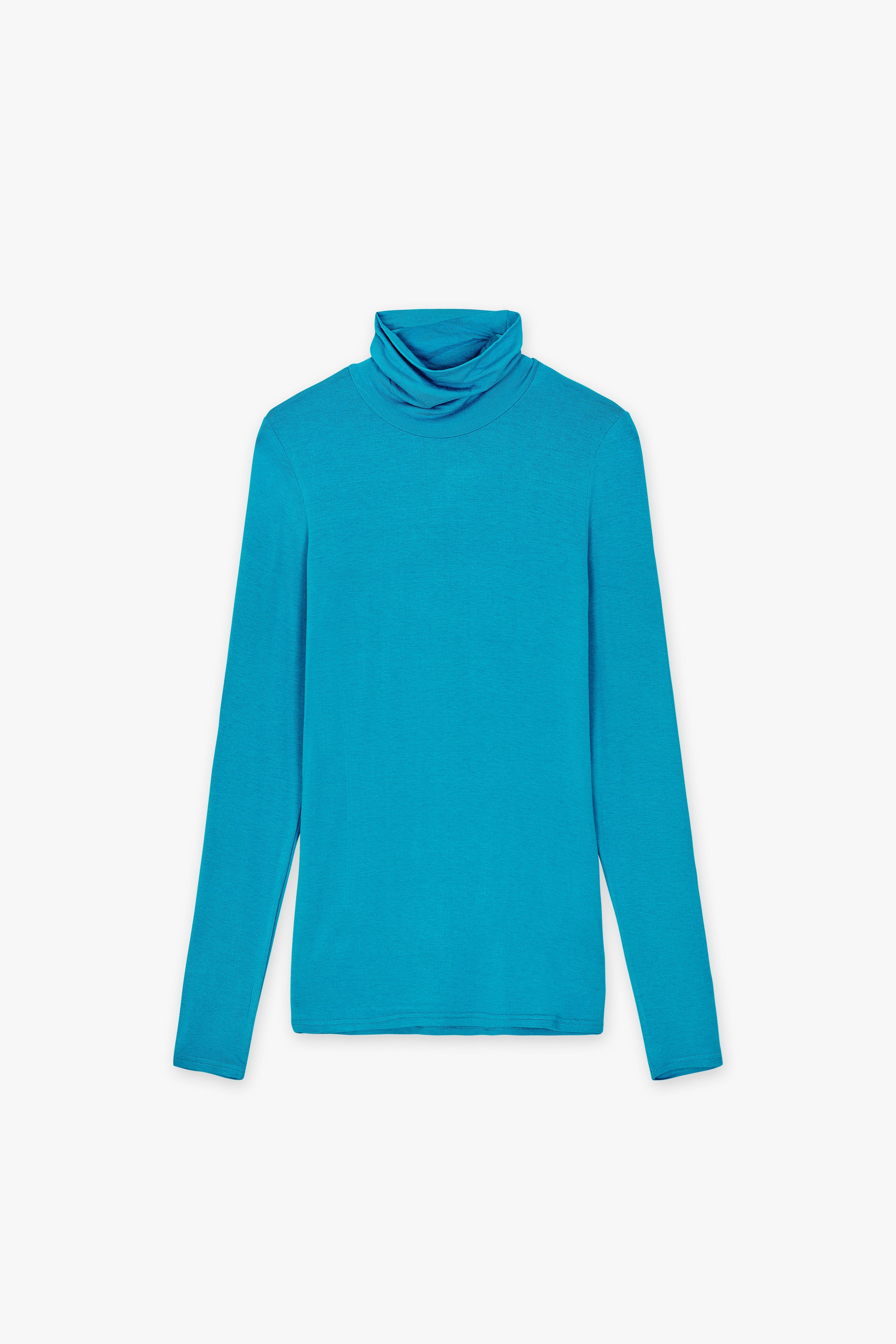 CKS Dames - IRISSA - turtleneck - felblauw