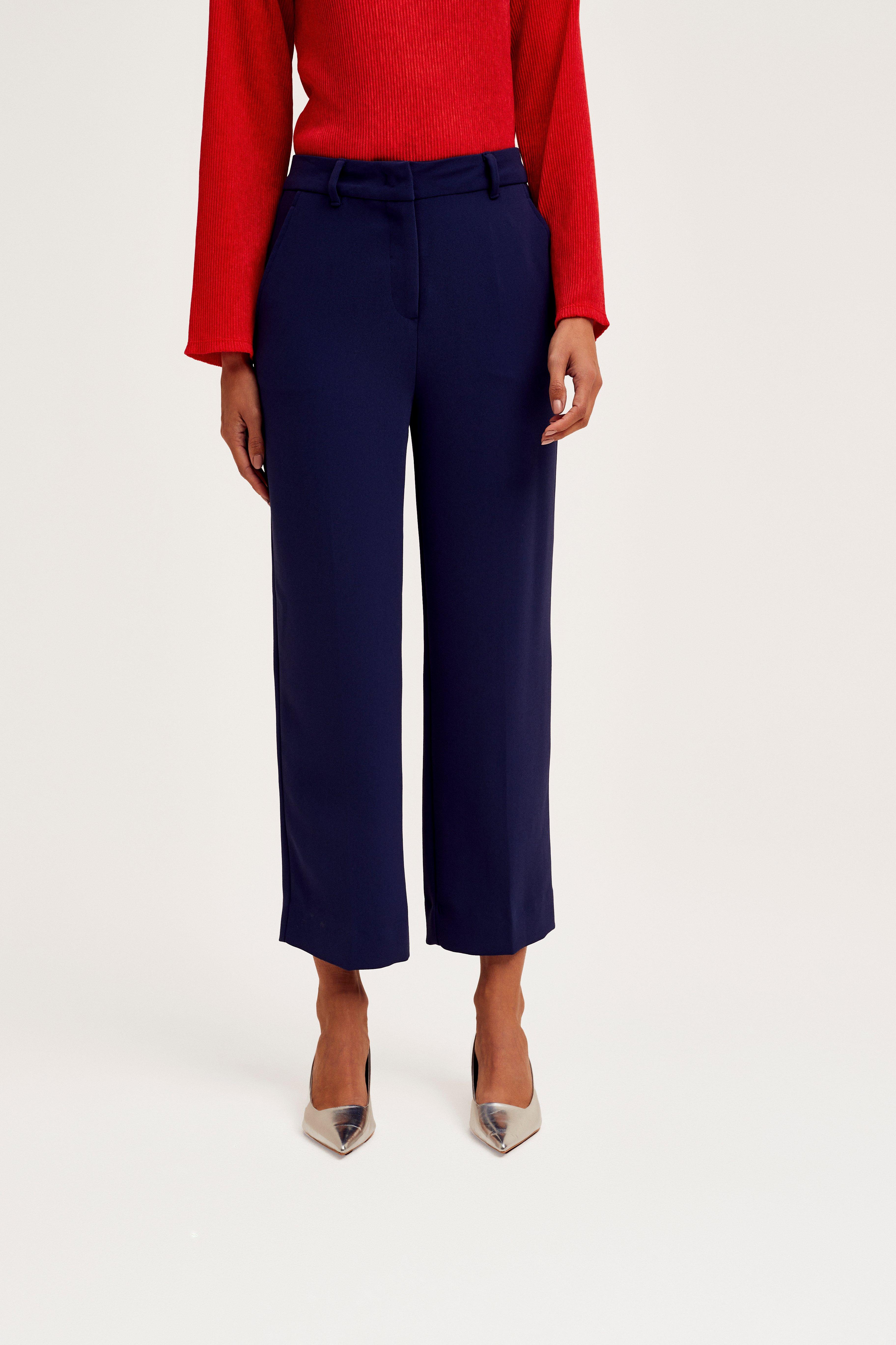 CKS Dames - LAHTI - ankle trousers - dark blue