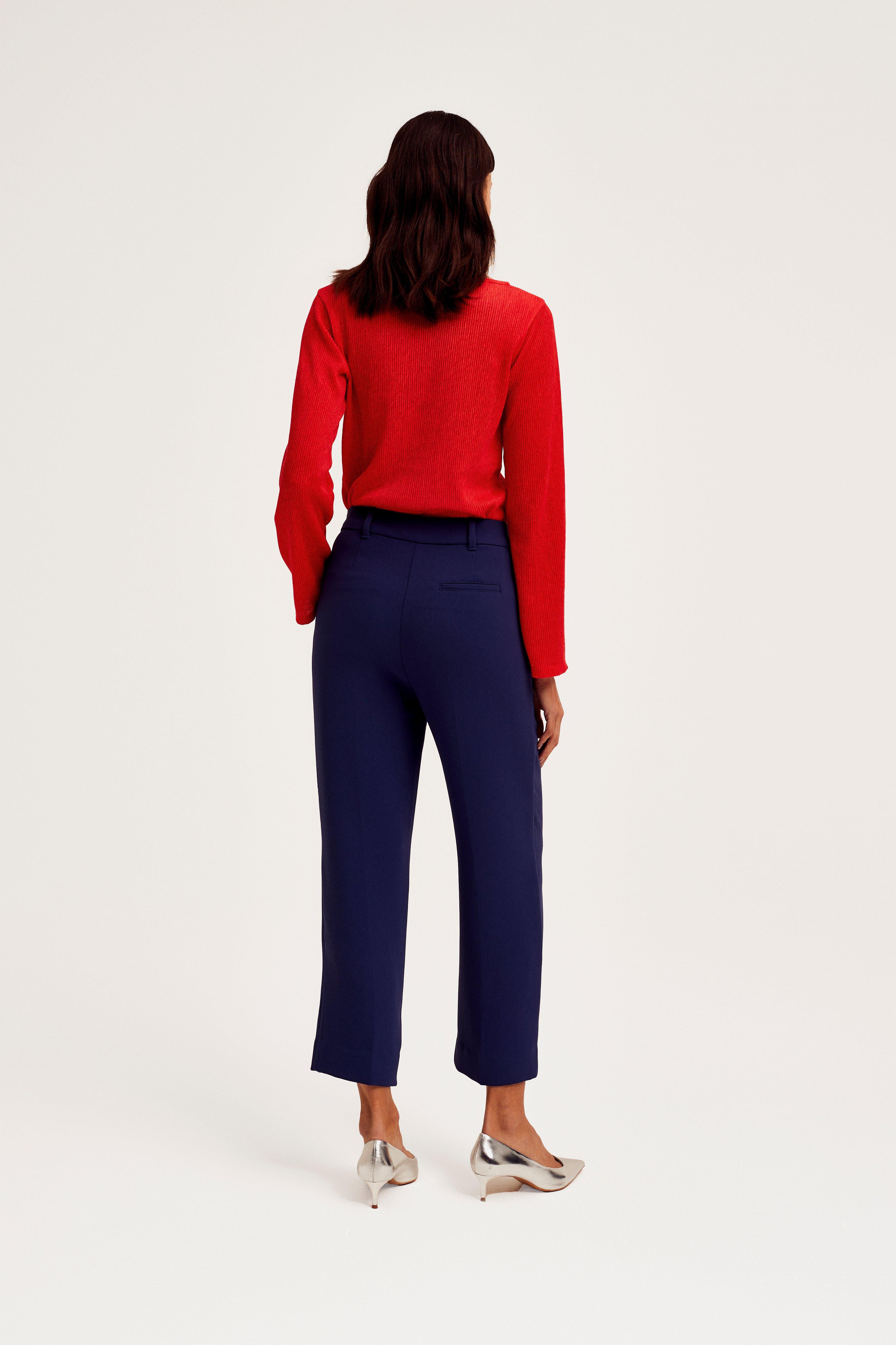 CKS Dames - LAHTI - ankle trousers - dark blue