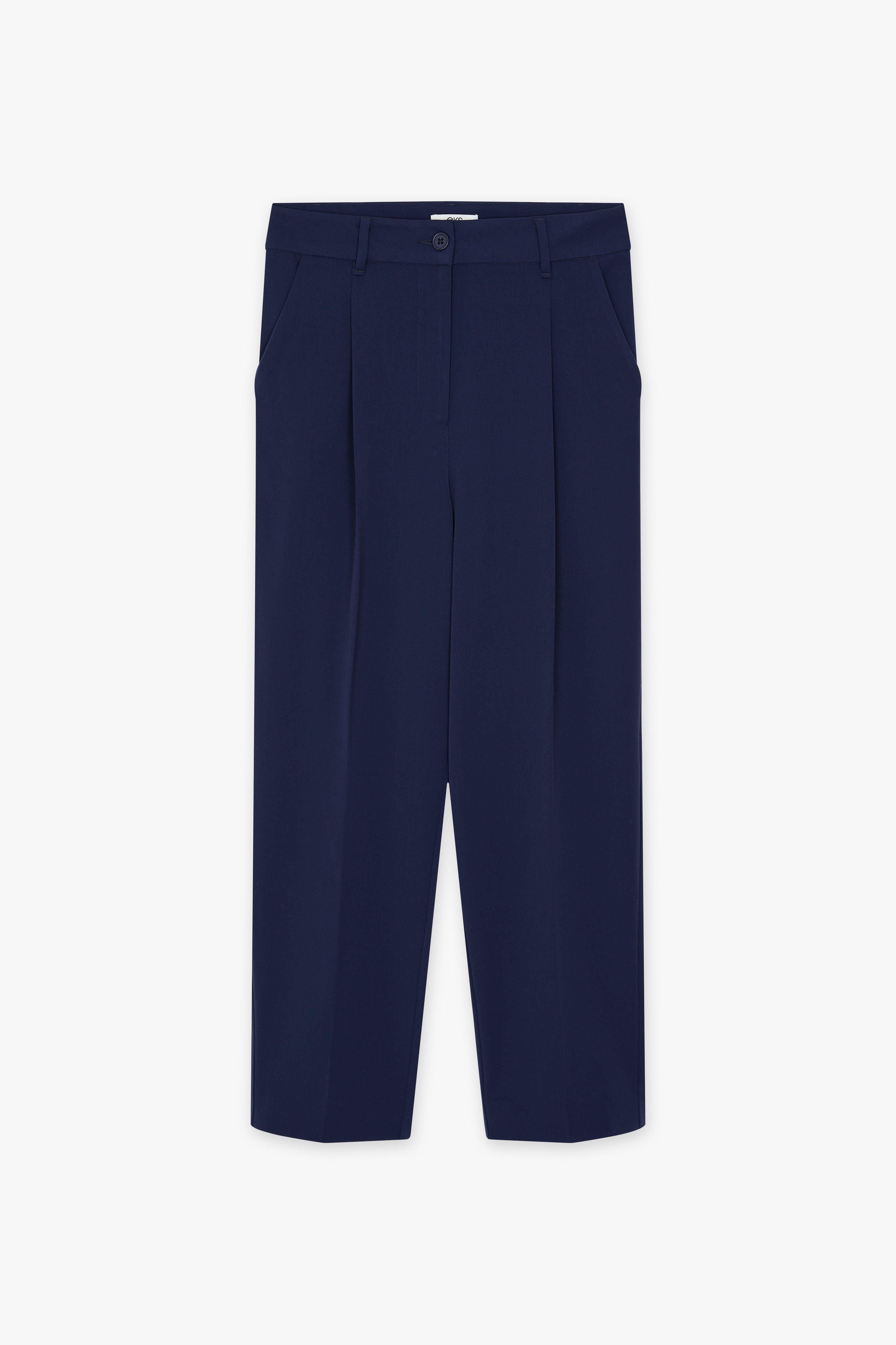 CKS Dames - LAHTI - ankle trousers - dark blue