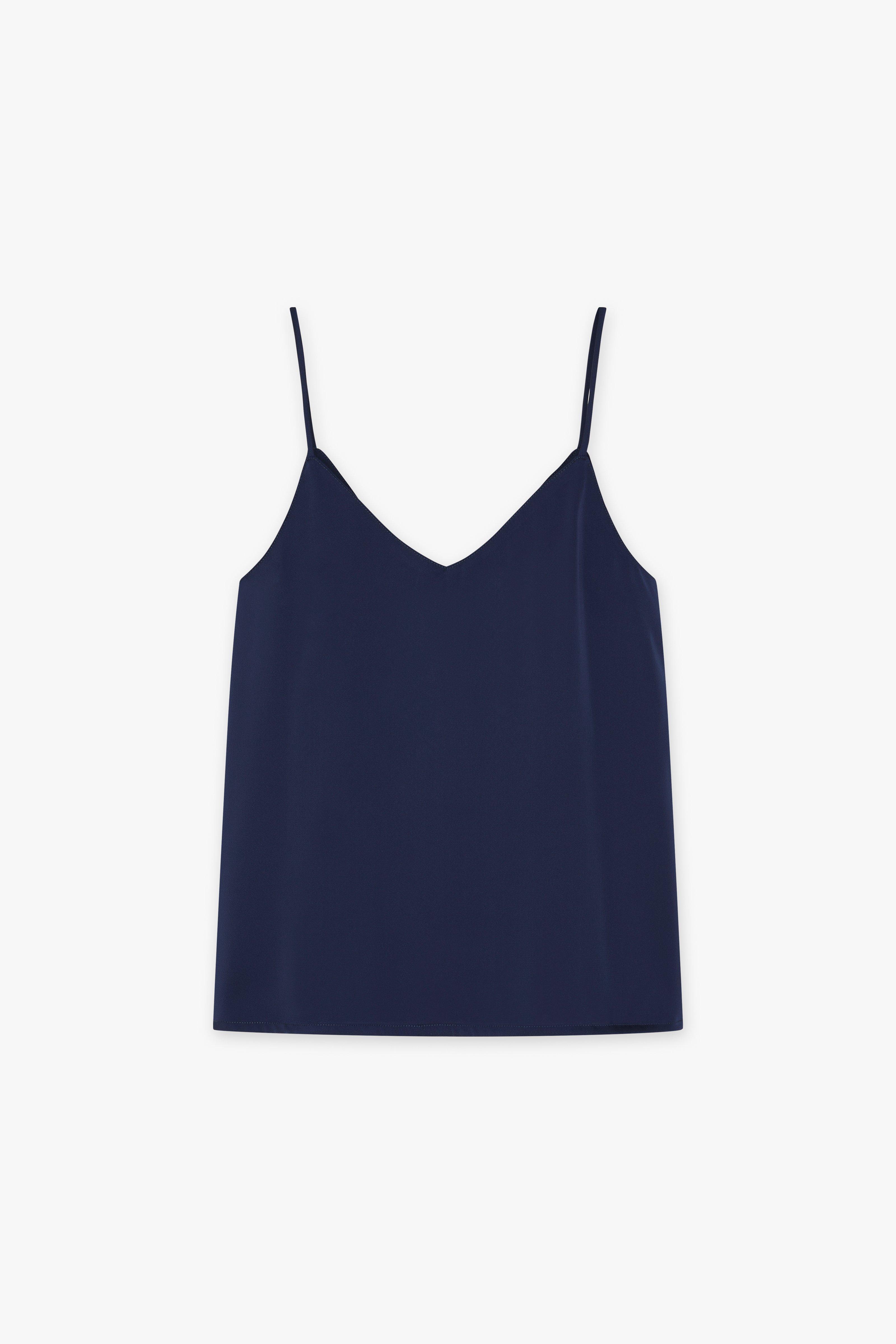 CKS Dames - NUMI - blouse half-length sleeves - dark blue