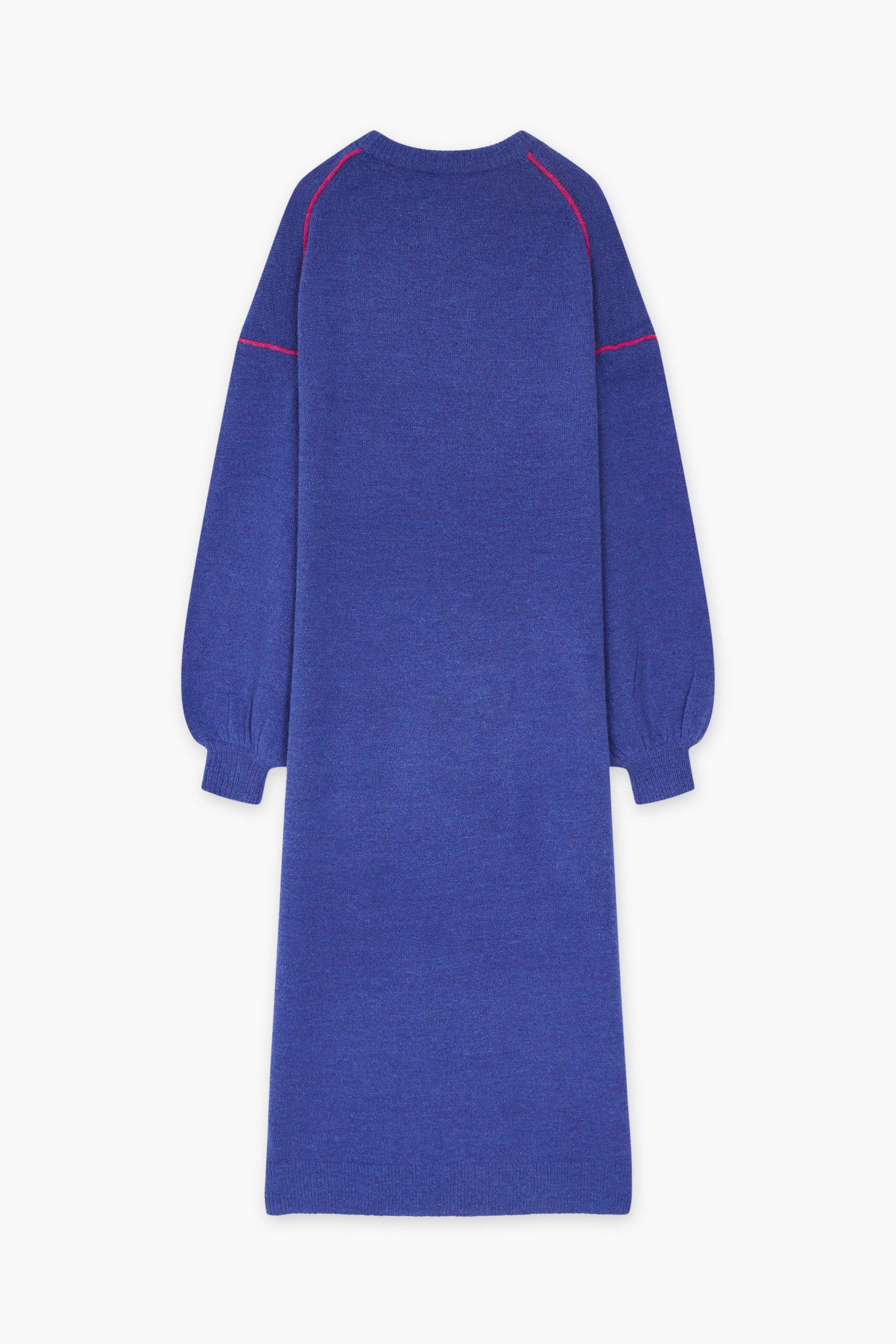 CKS Dames - PRELONG - Midi-Kleid - Blau