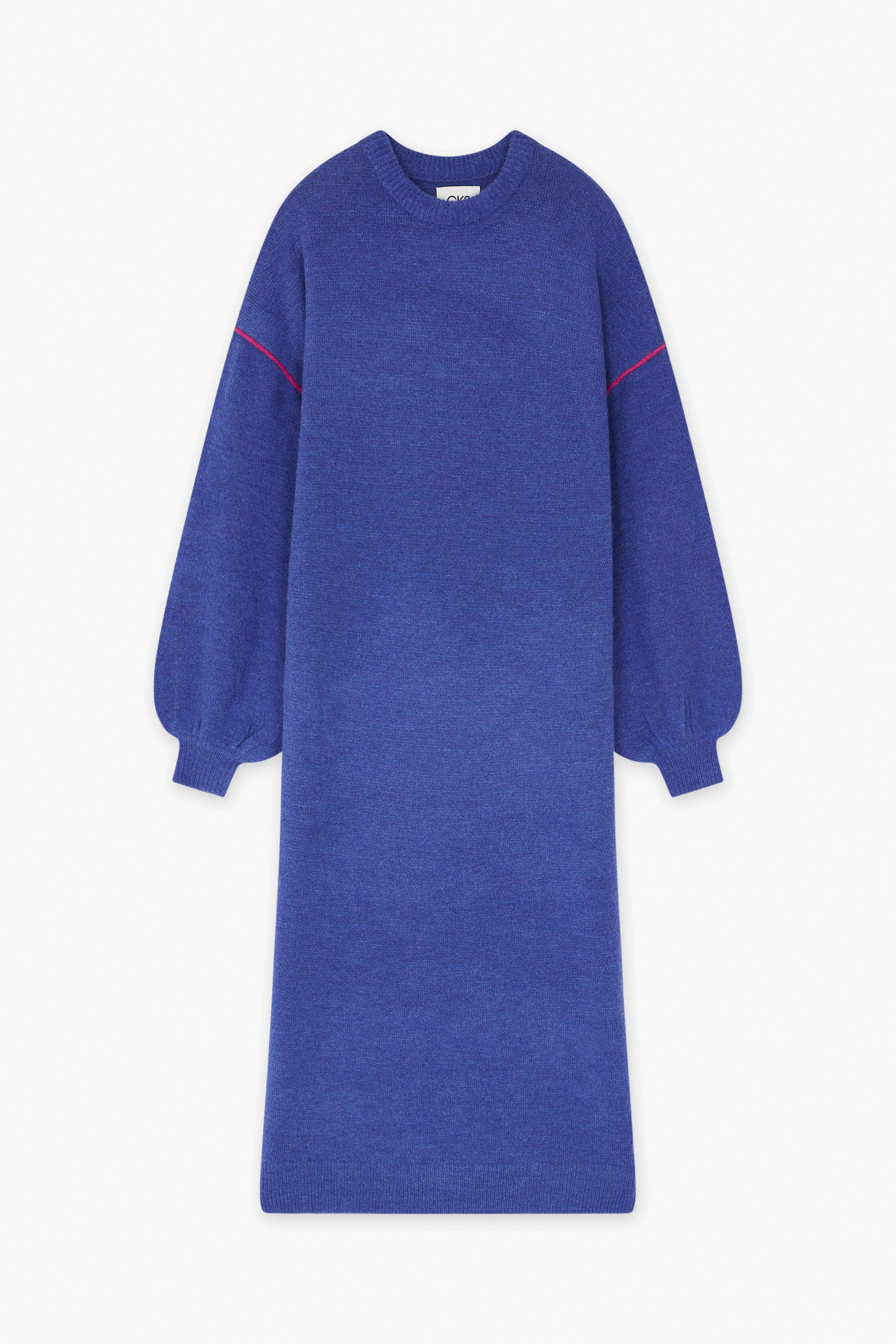 CKS Dames - PRELONG - Midi-Kleid - Blau