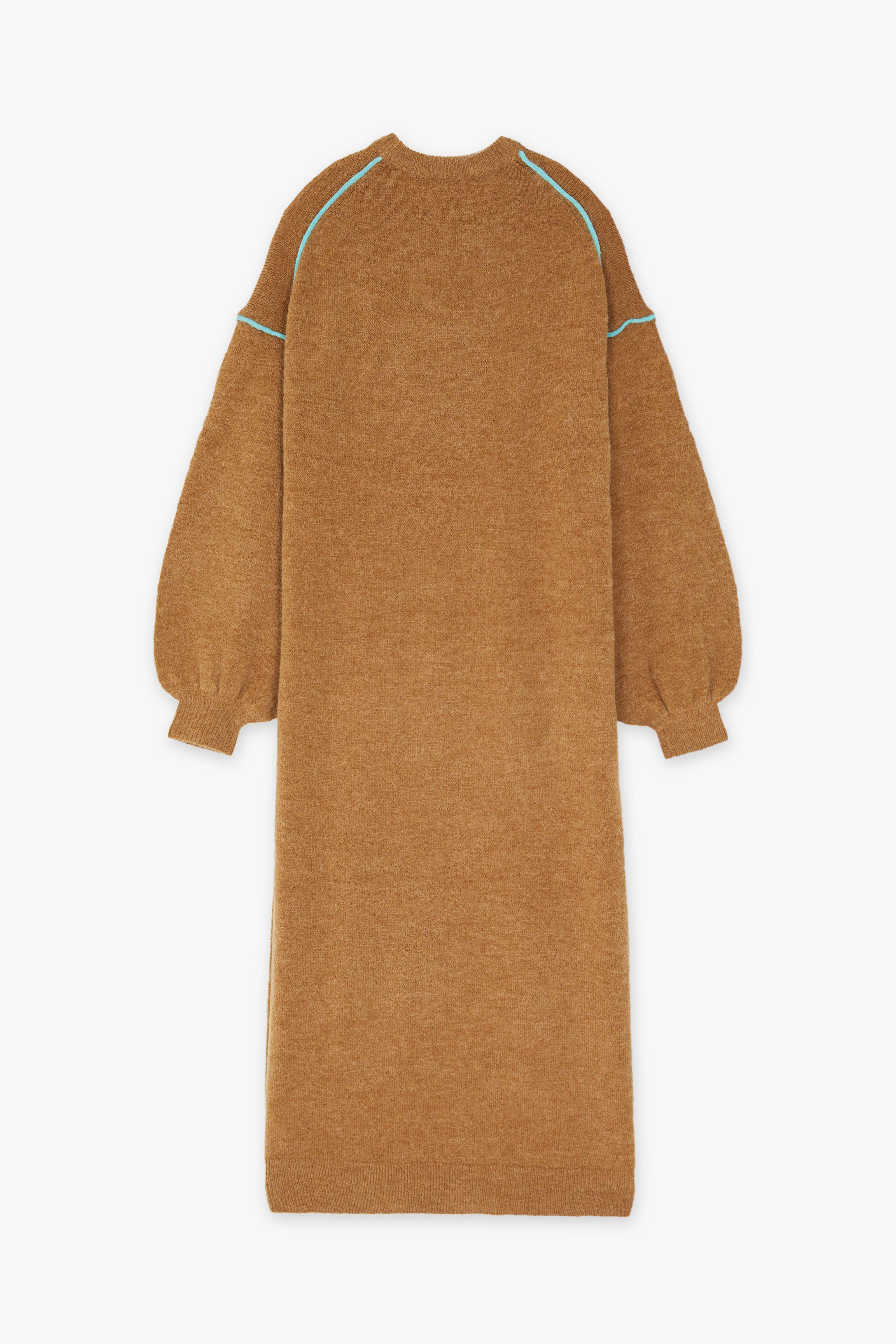 CKS Dames - PRELONG - Midi-Kleid - Braun