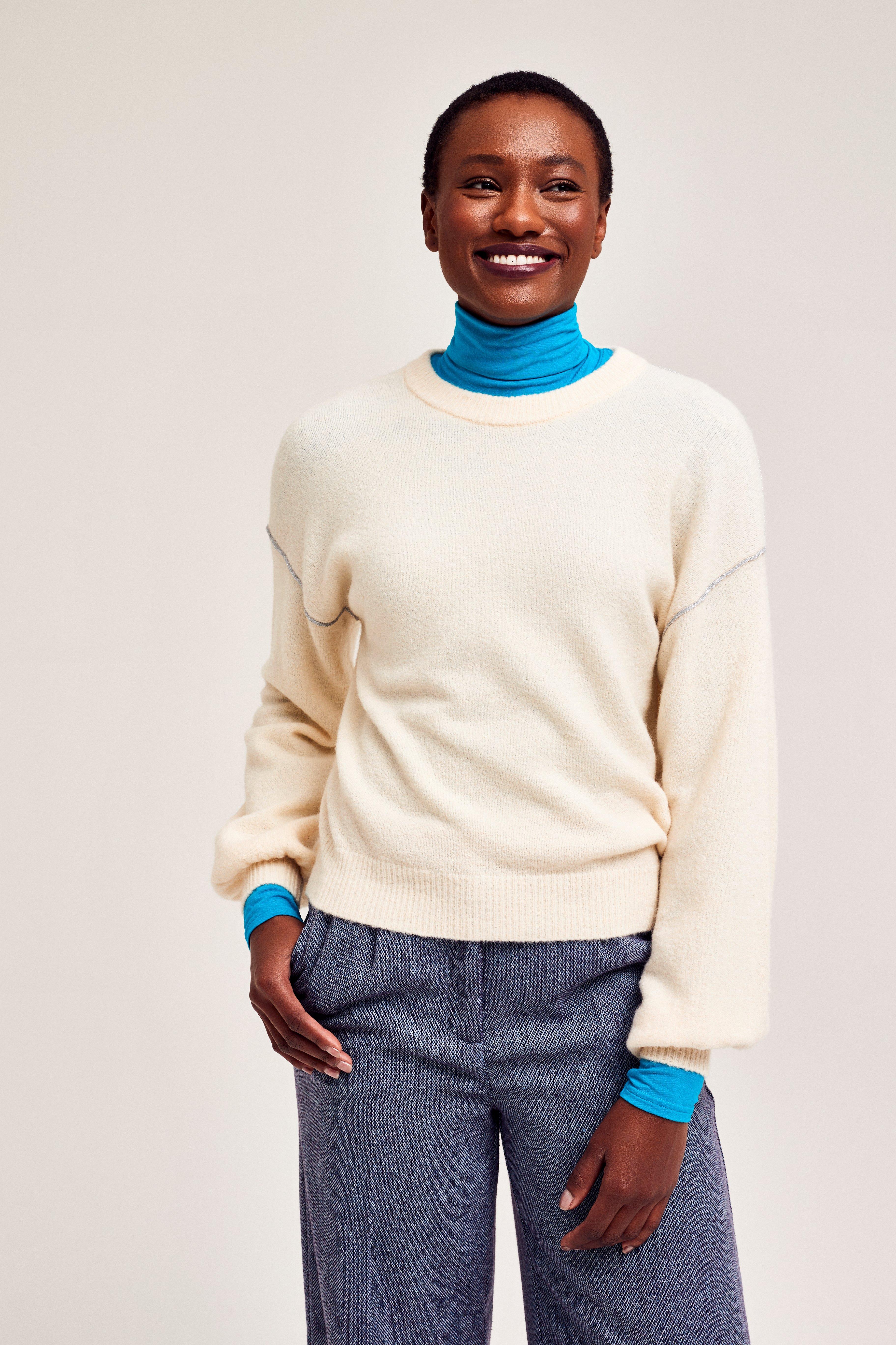 CKS Dames - PRELU - pullover - white