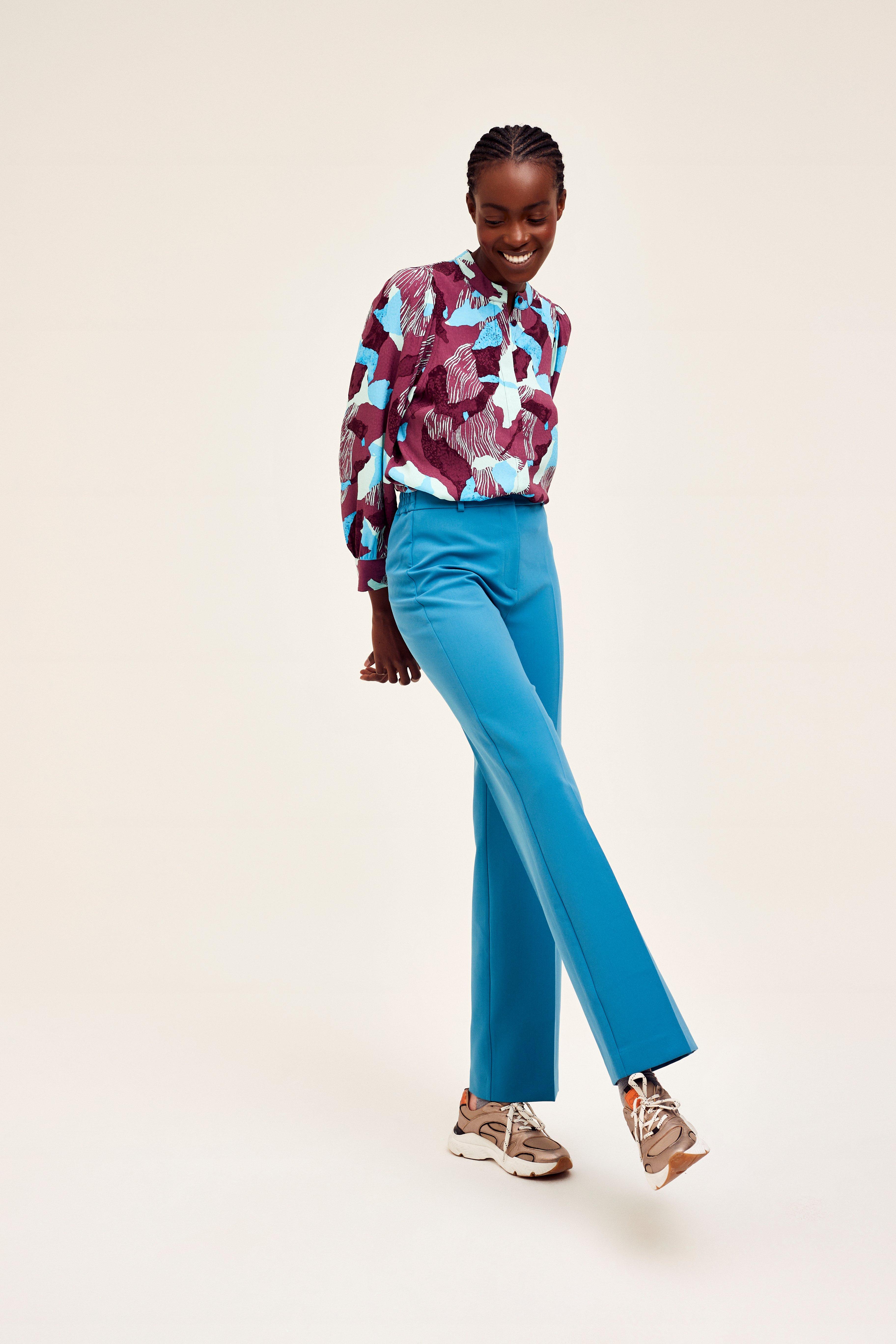 CKS Dames - THIBIS - long trouser - blue