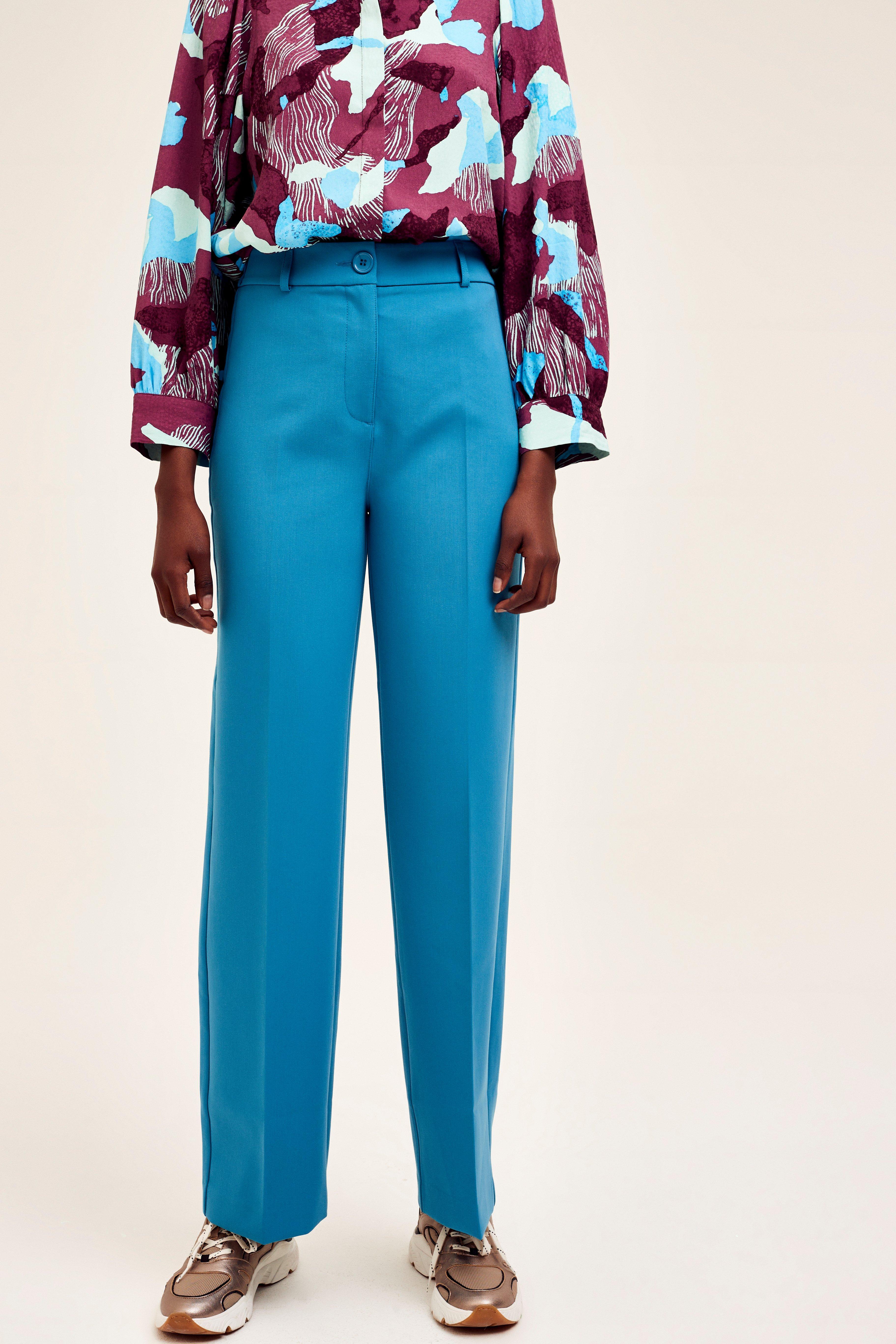 CKS Dames - THIBIS - long trouser - blue