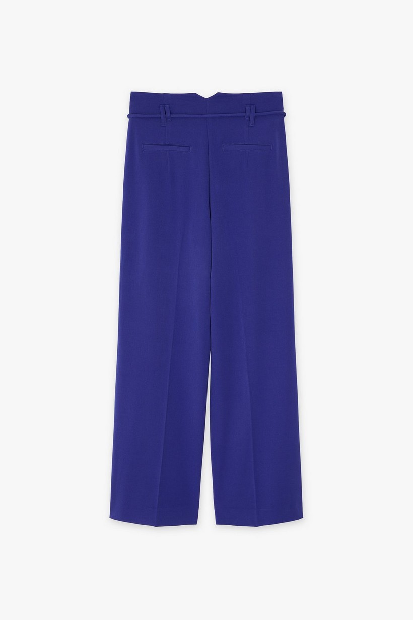 CKS Dames - BLISS - pantalon long - bleu