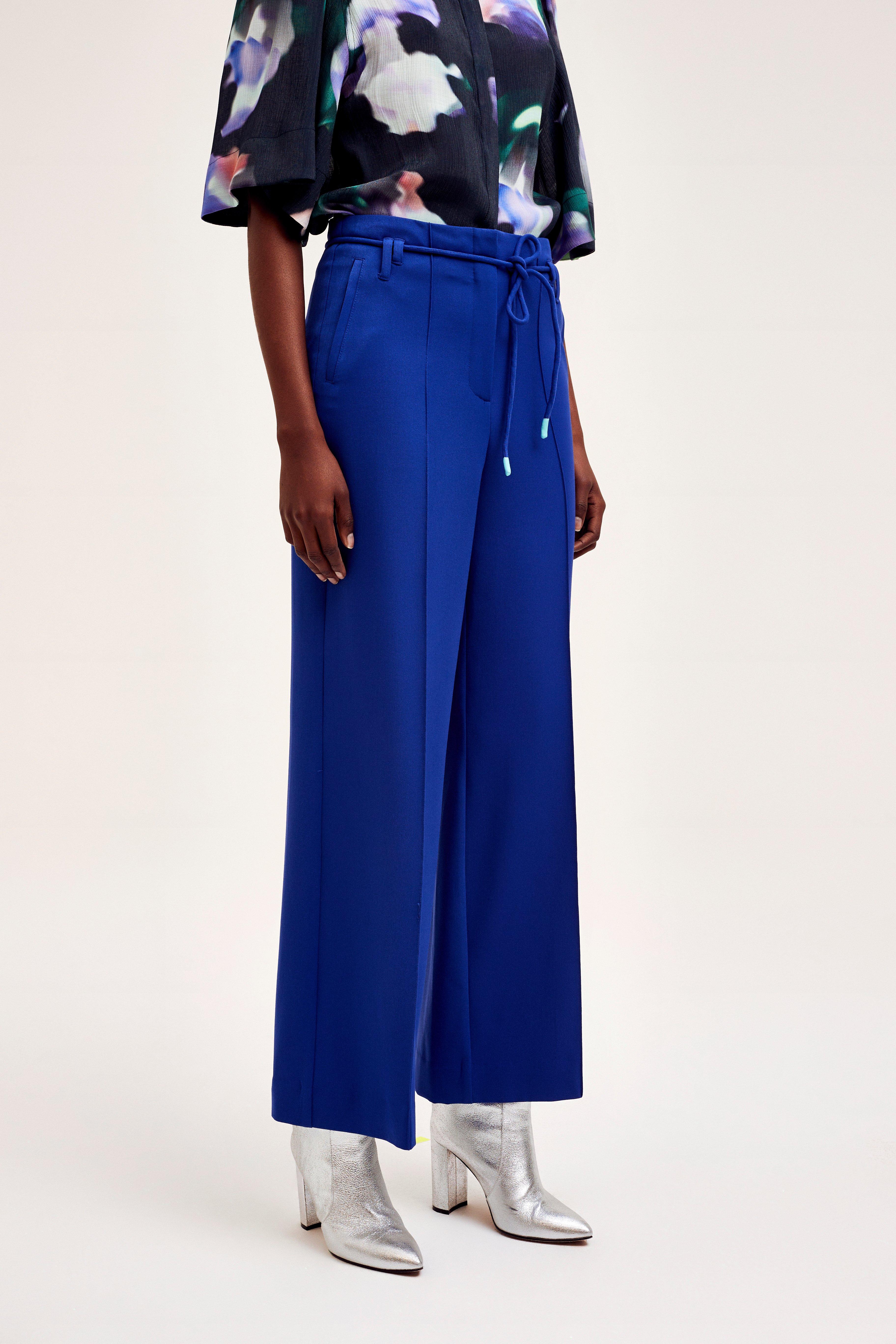 CKS Dames - BLISS - lange broek - blauw