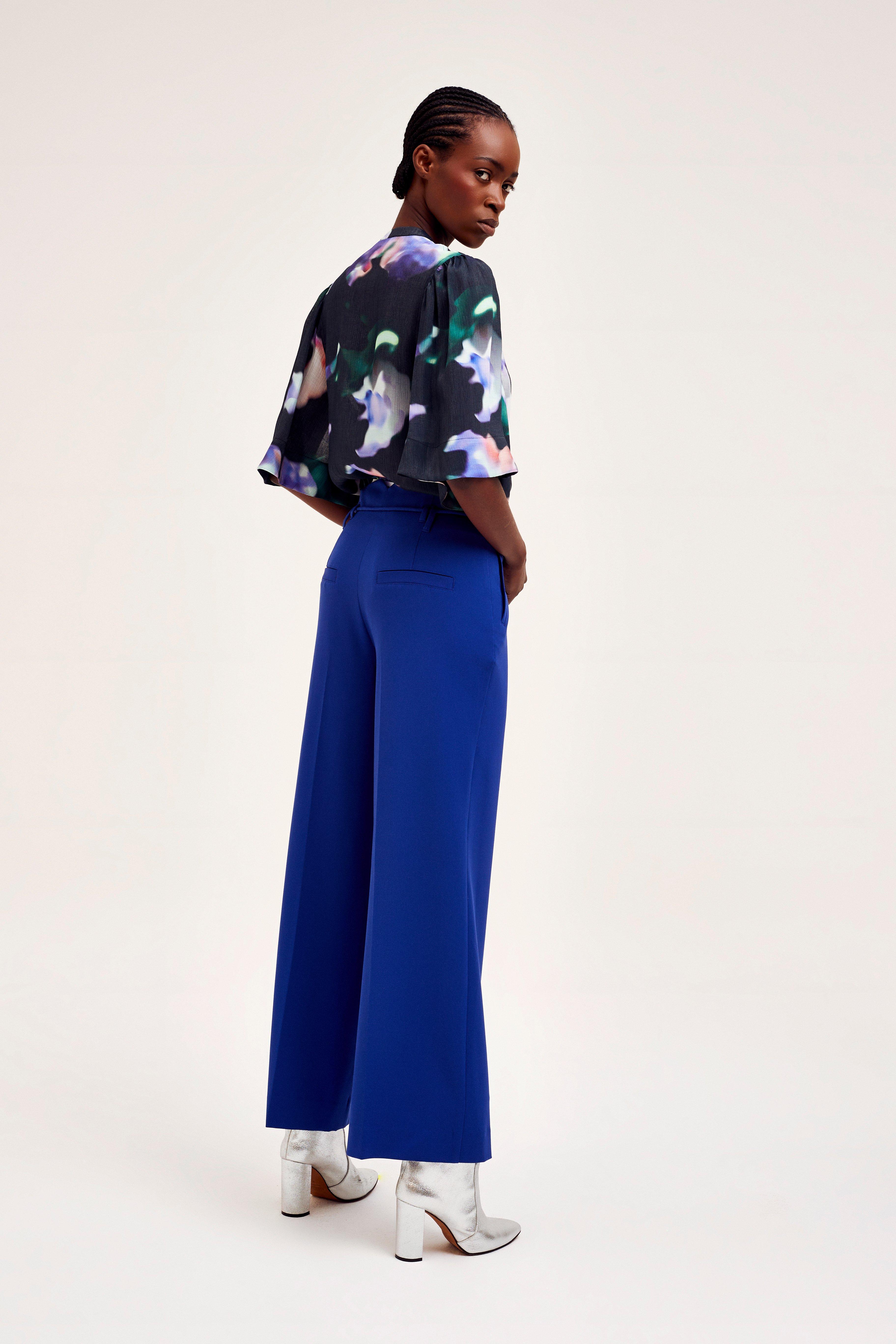 CKS Dames - BLISS - lange broek - blauw