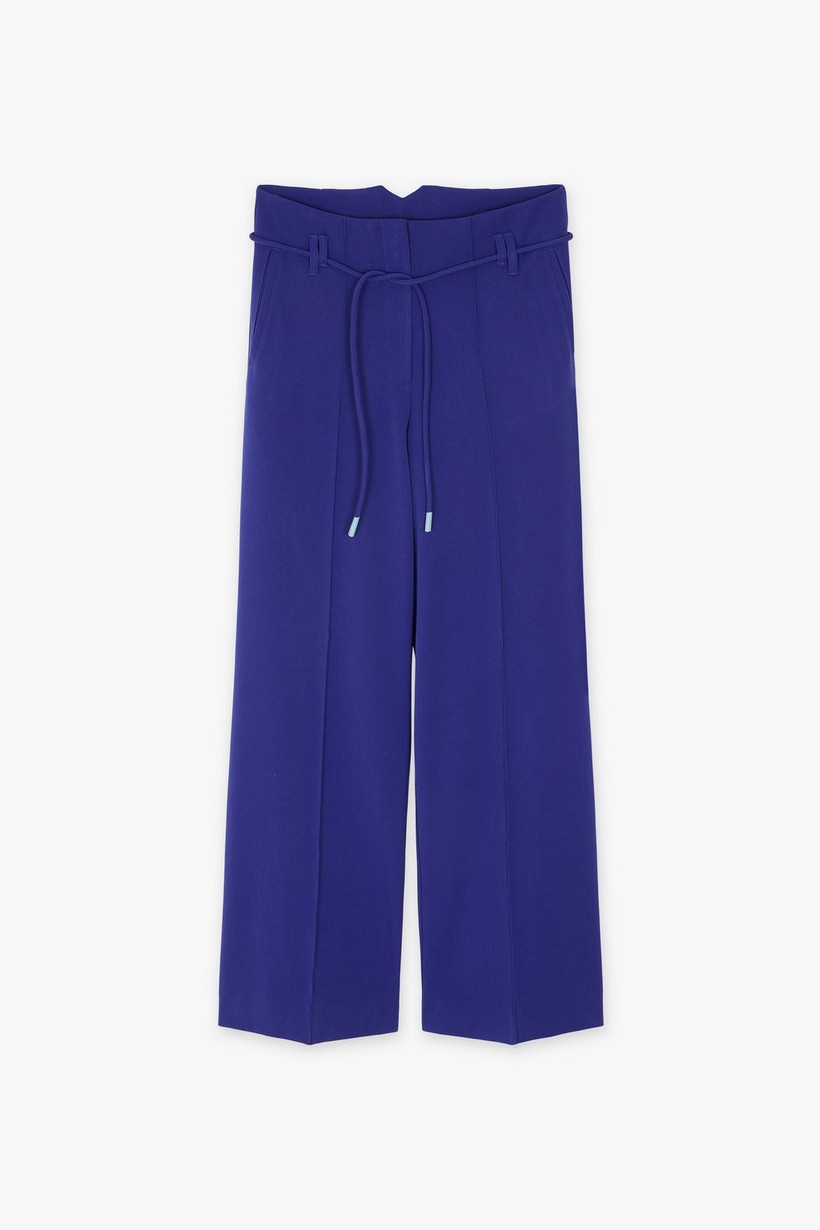 CKS Dames - BLISS - pantalon long - bleu