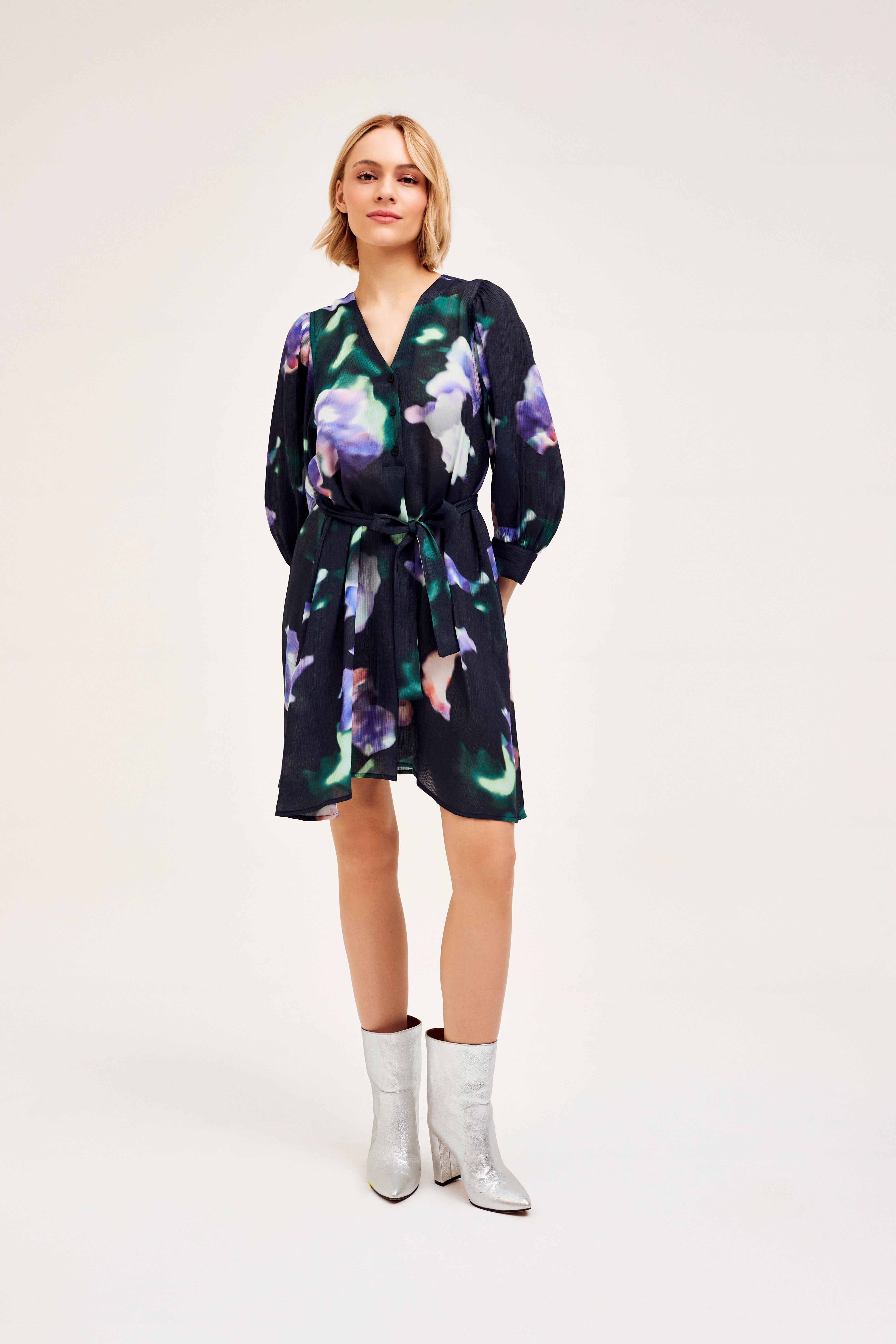 CKS Dames - DAISY - Kurzes Kleid - Schwarz