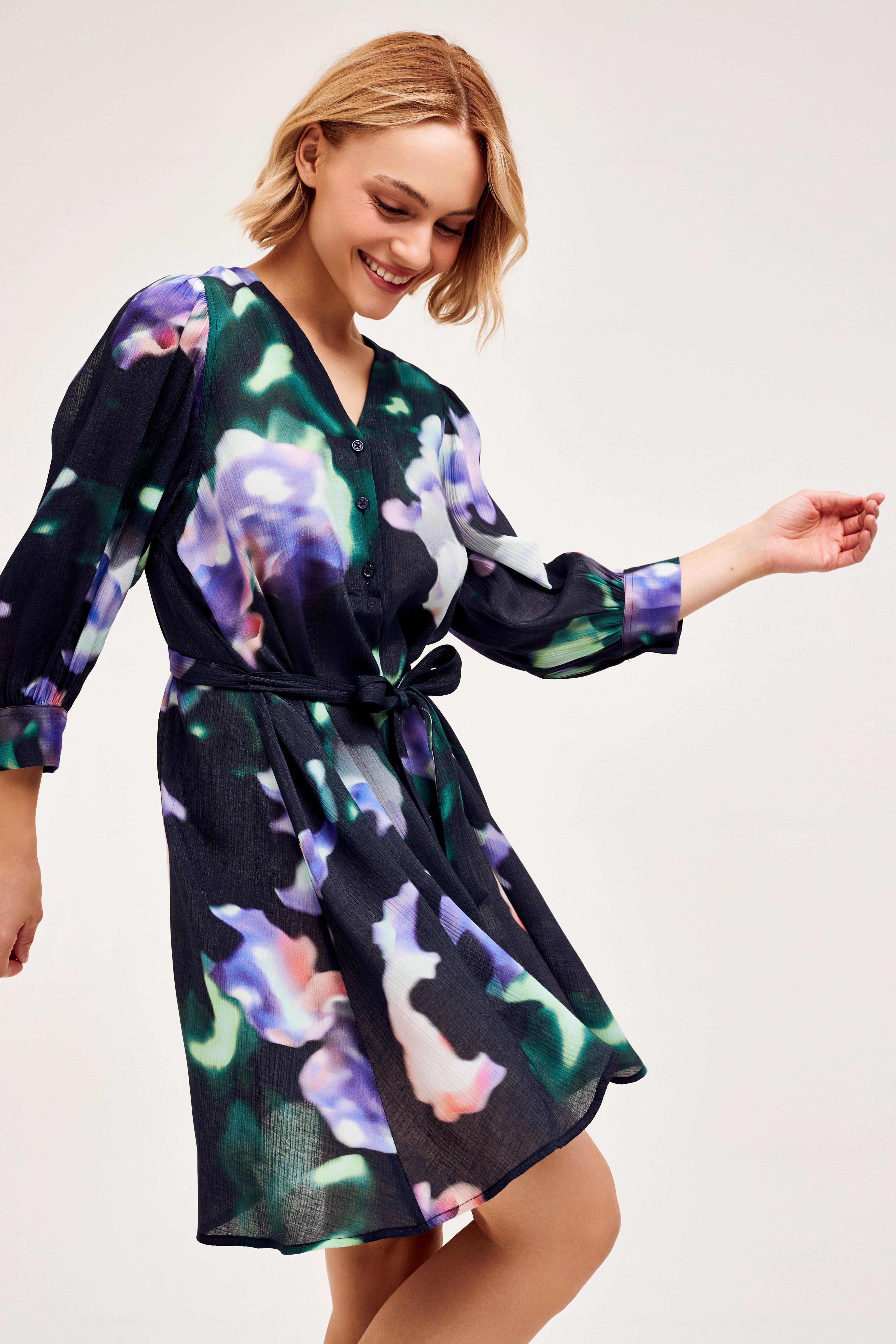 CKS Dames - DAISY - Kurzes Kleid - Schwarz