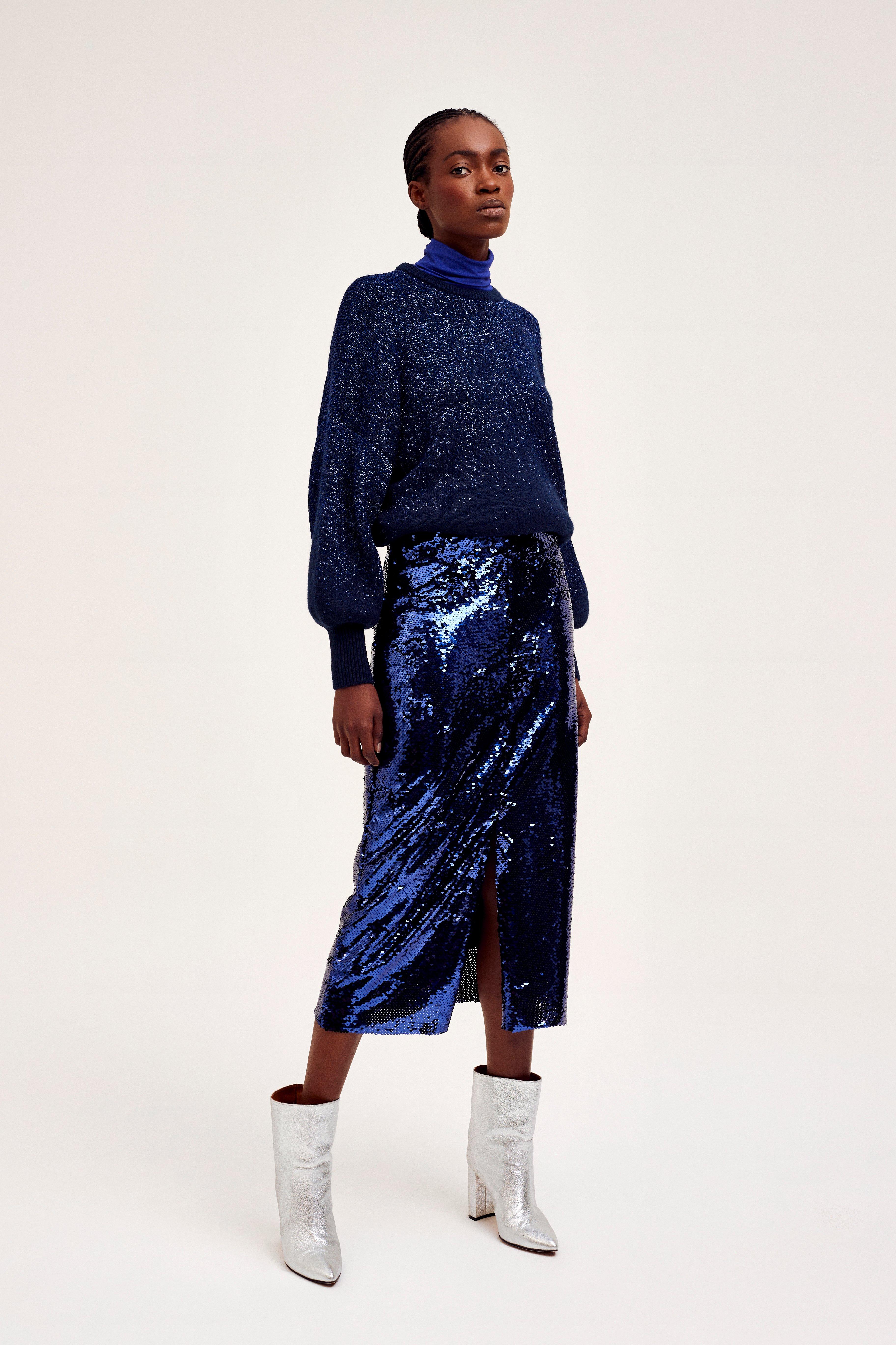 CKS Dames - IRISSA - turtleneck - blauw