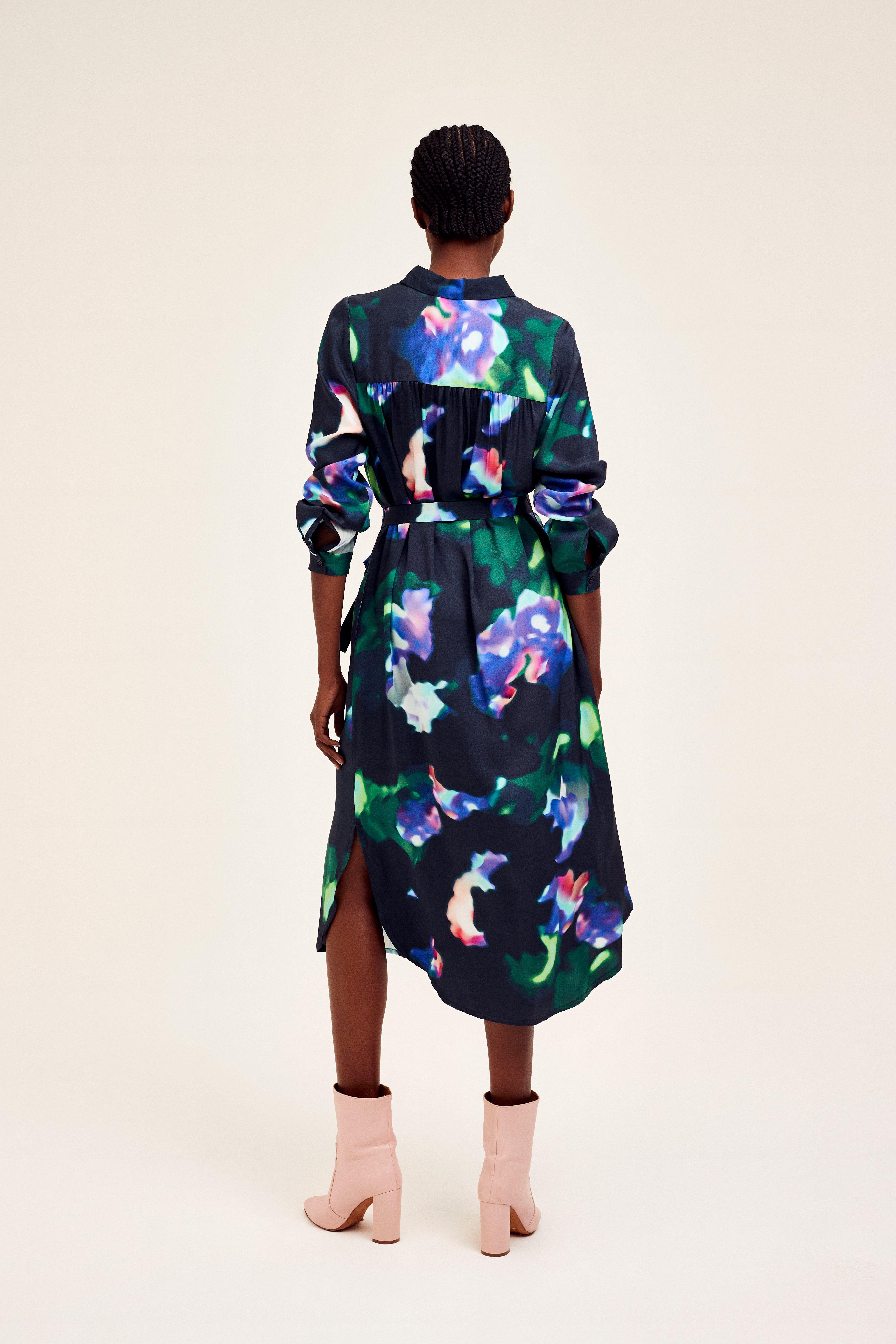 CKS Dames - LAPIS - midi dress - black