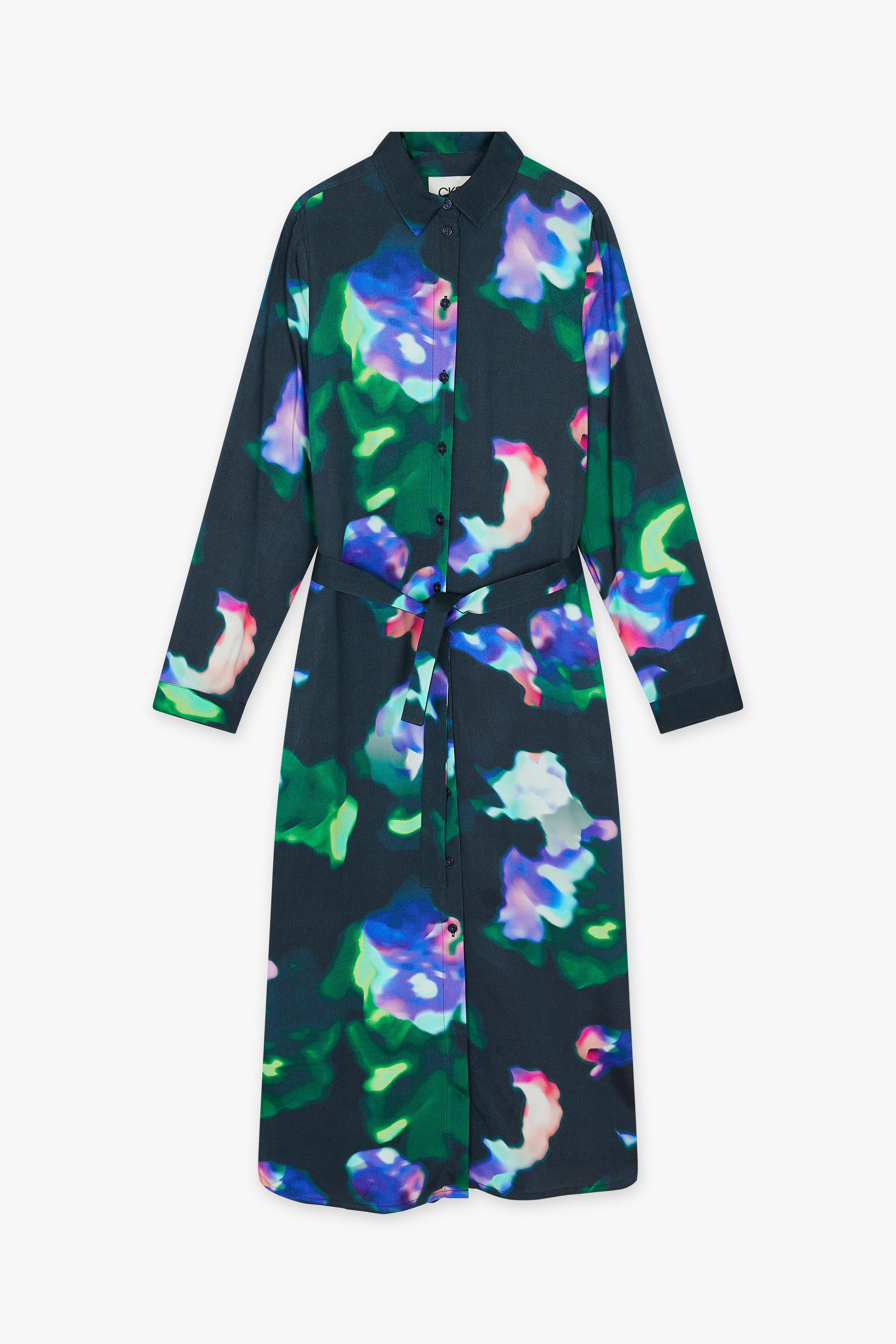 CKS Dames - LAPIS - Midi-Kleid - Schwarz