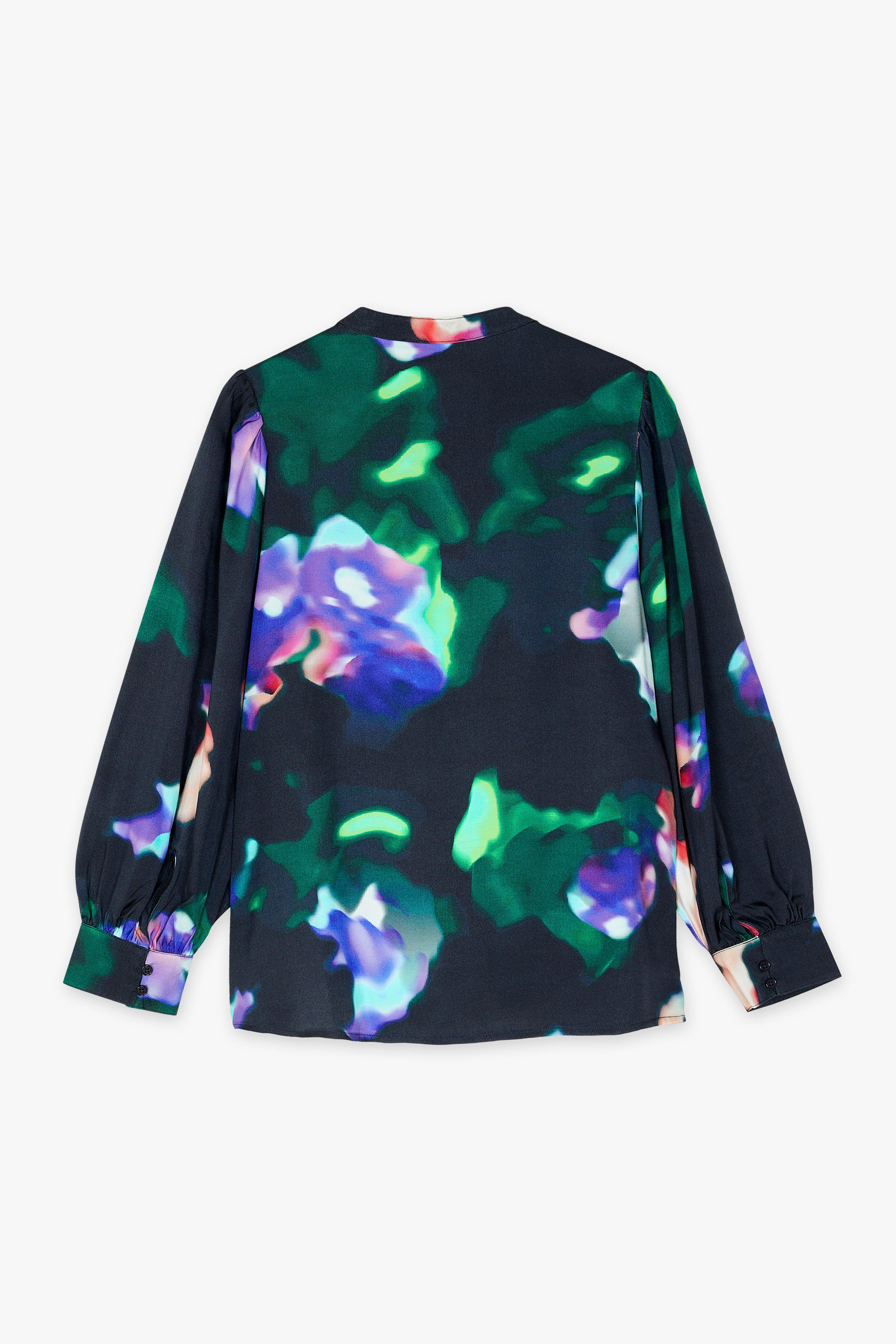 CKS Dames - MICKEY - blouse korte mouwen - zwart