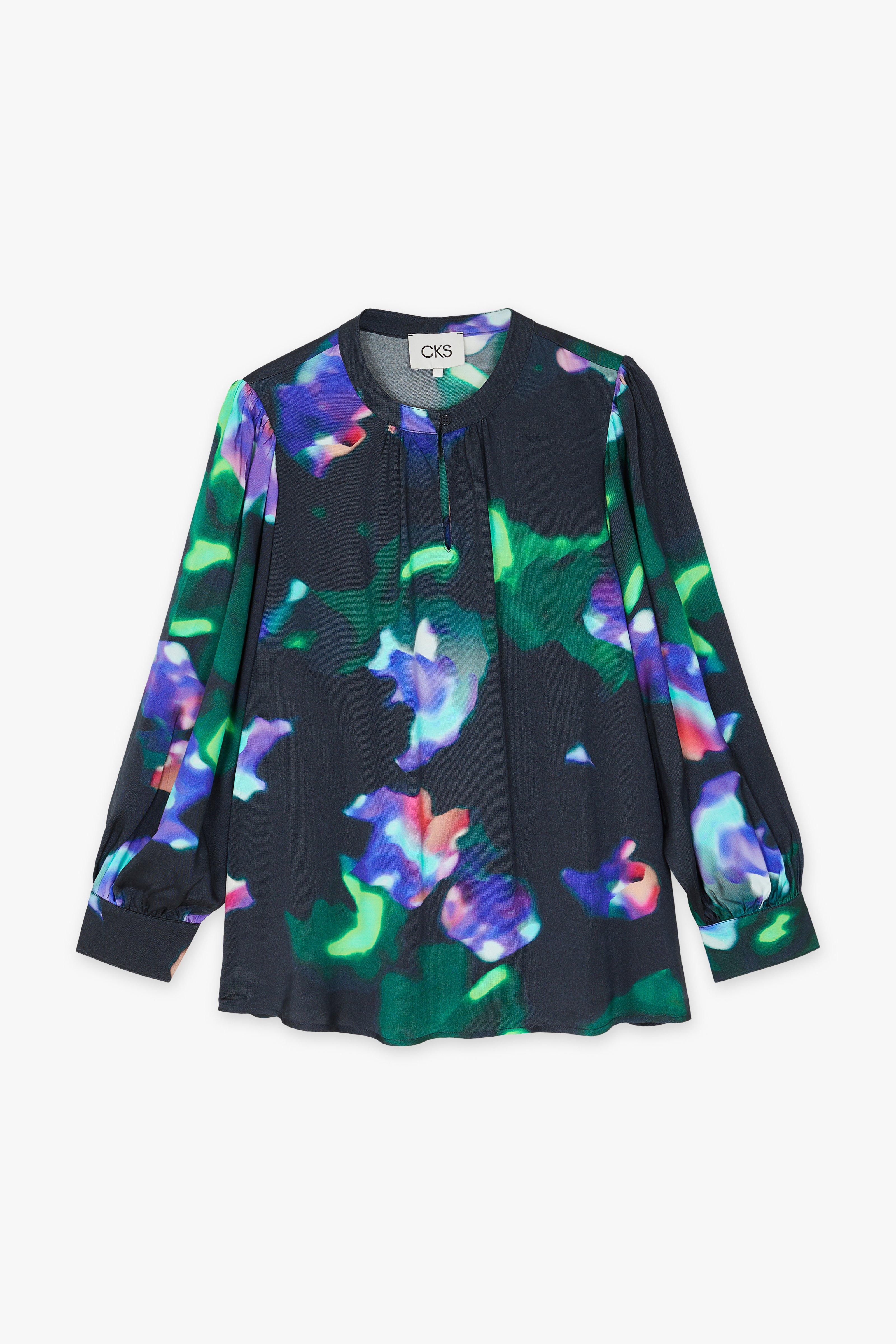 CKS Dames - MICKEY - blouse korte mouwen - zwart