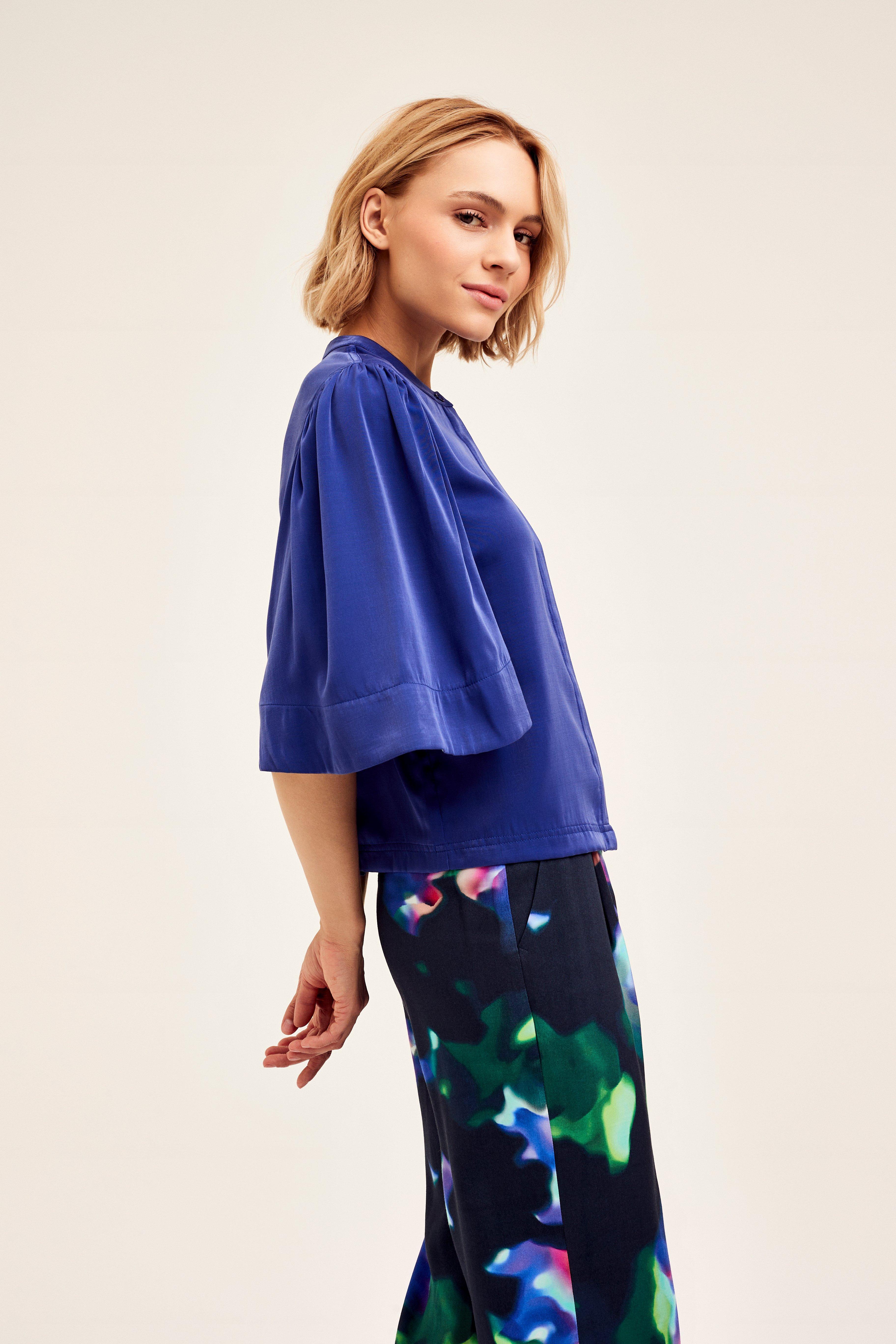 CKS Dames - SISLA - blouse long sleeves - blue