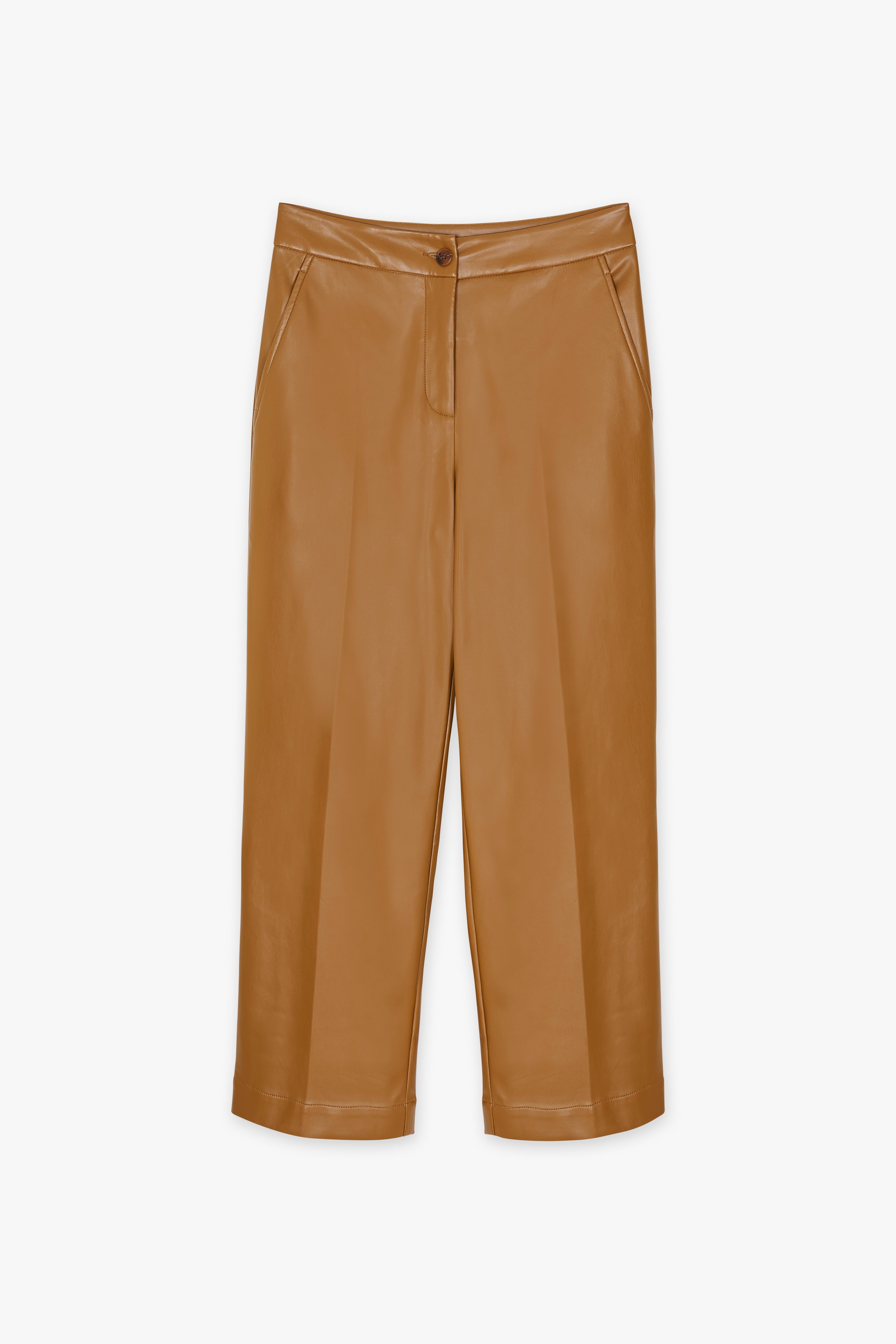 CKS Dames - TONKSON - pantalon à la cheville - brun clair