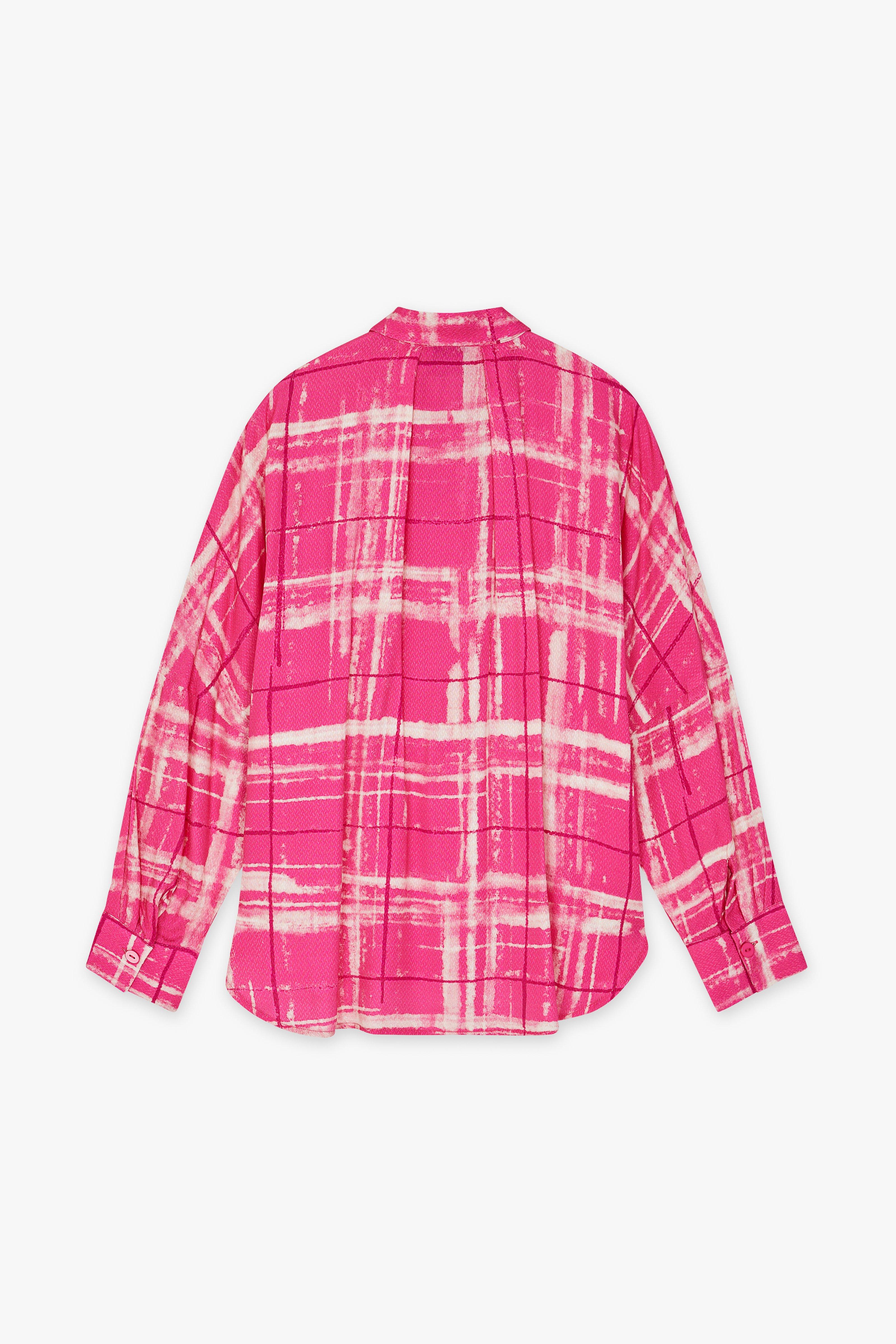 CKS Dames - WAZNA - blouse korte mouwen - roze