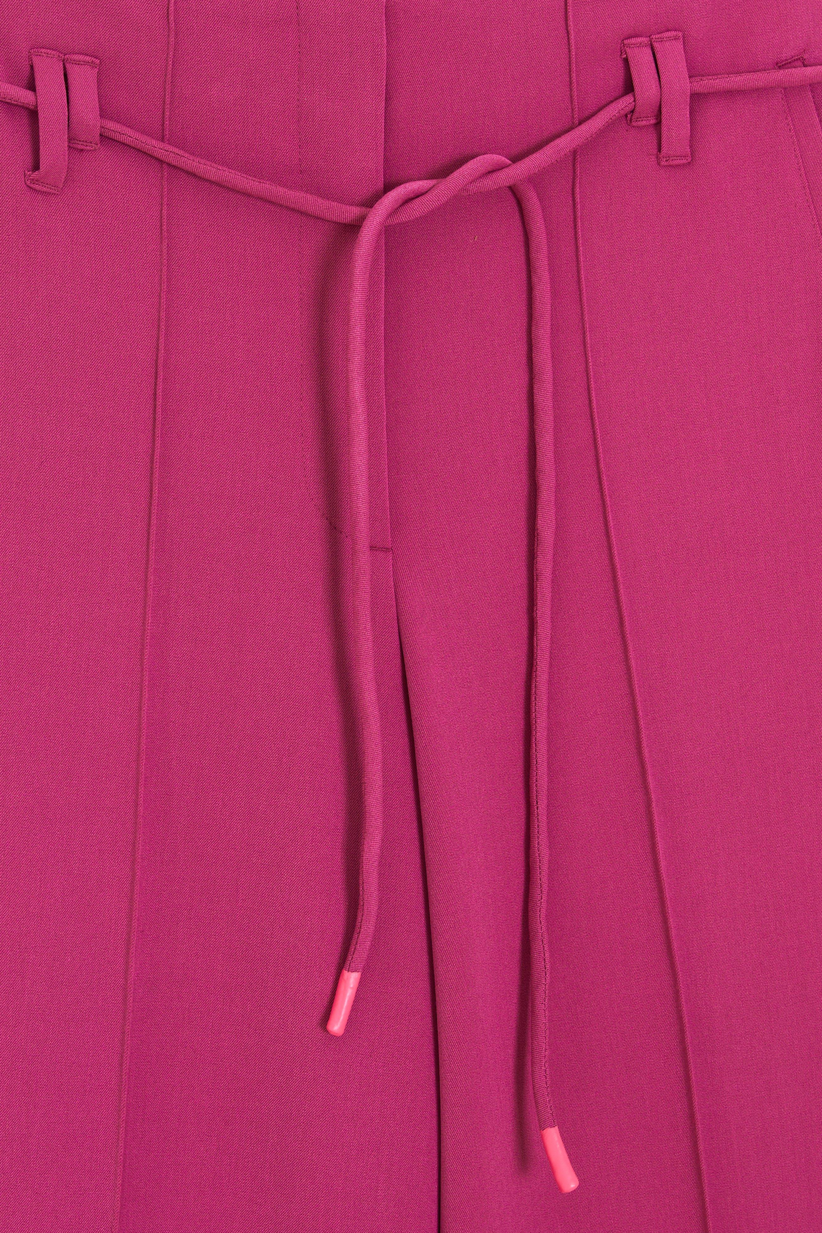 CKS Dames - BLISS - ankle trousers - dark pink