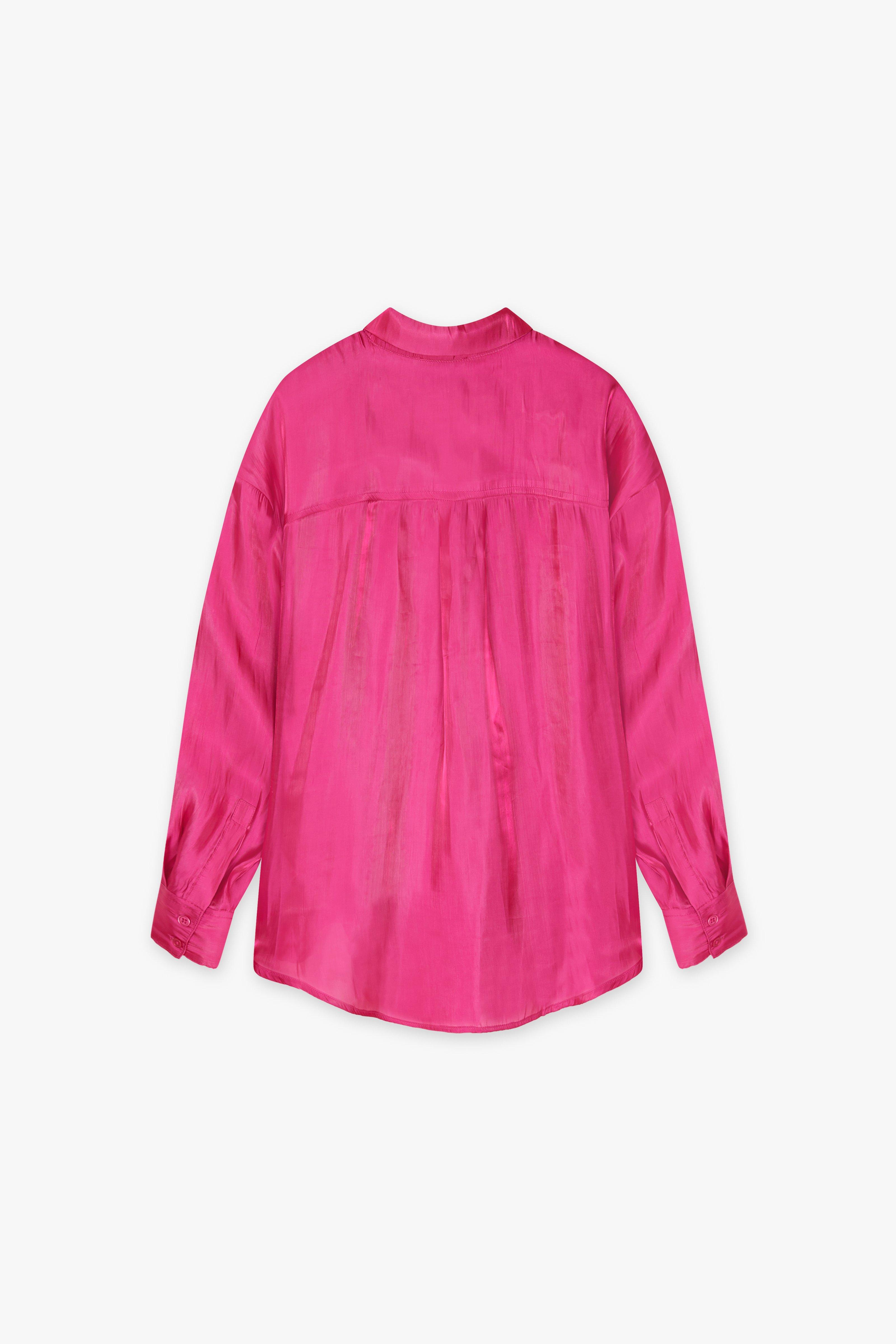 CKS Dames - RUTTEN - blouse korte mouwen - roze