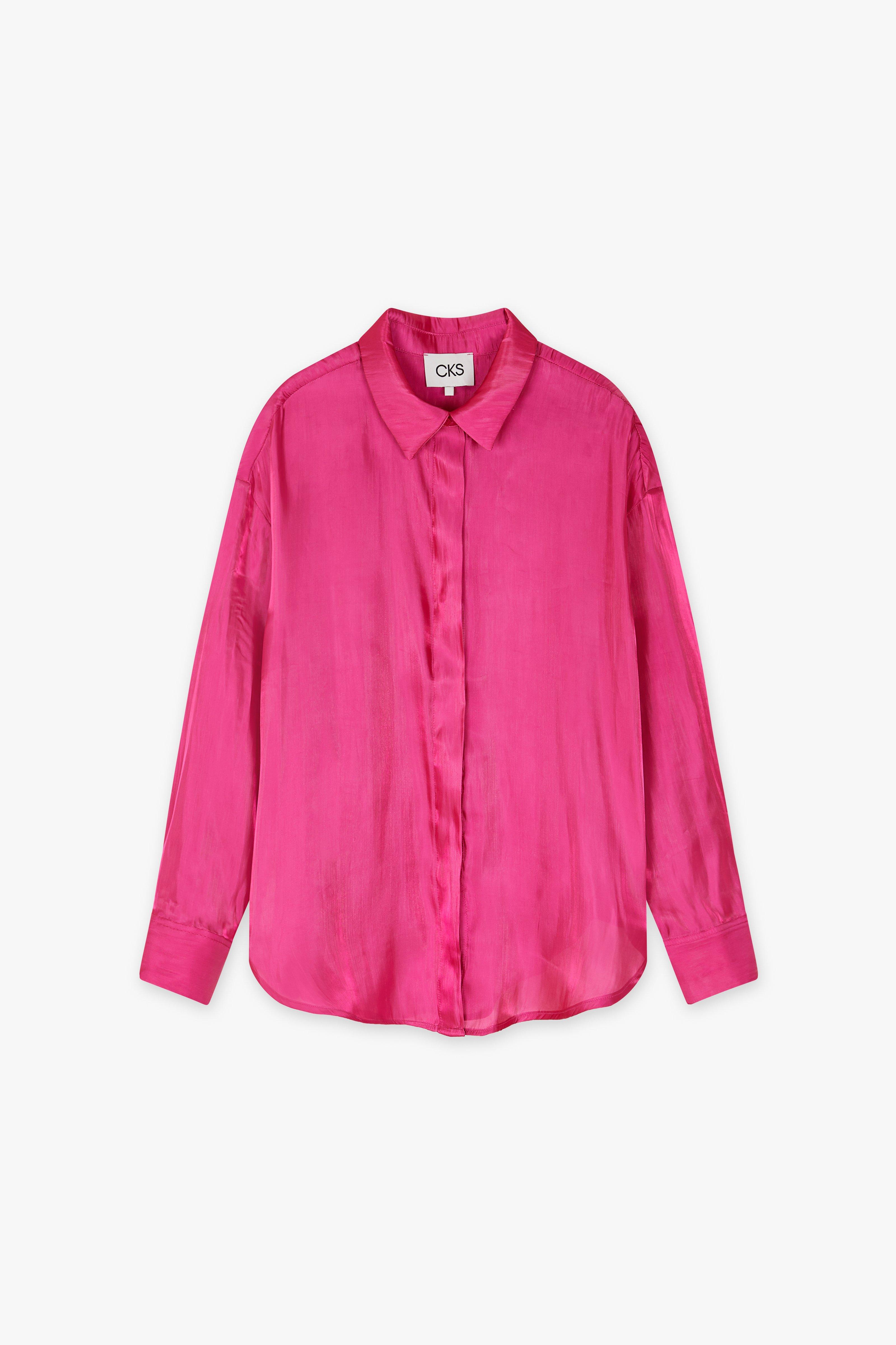 CKS Dames - RUTTEN - Bluse Kurze Ärmel - Rosa
