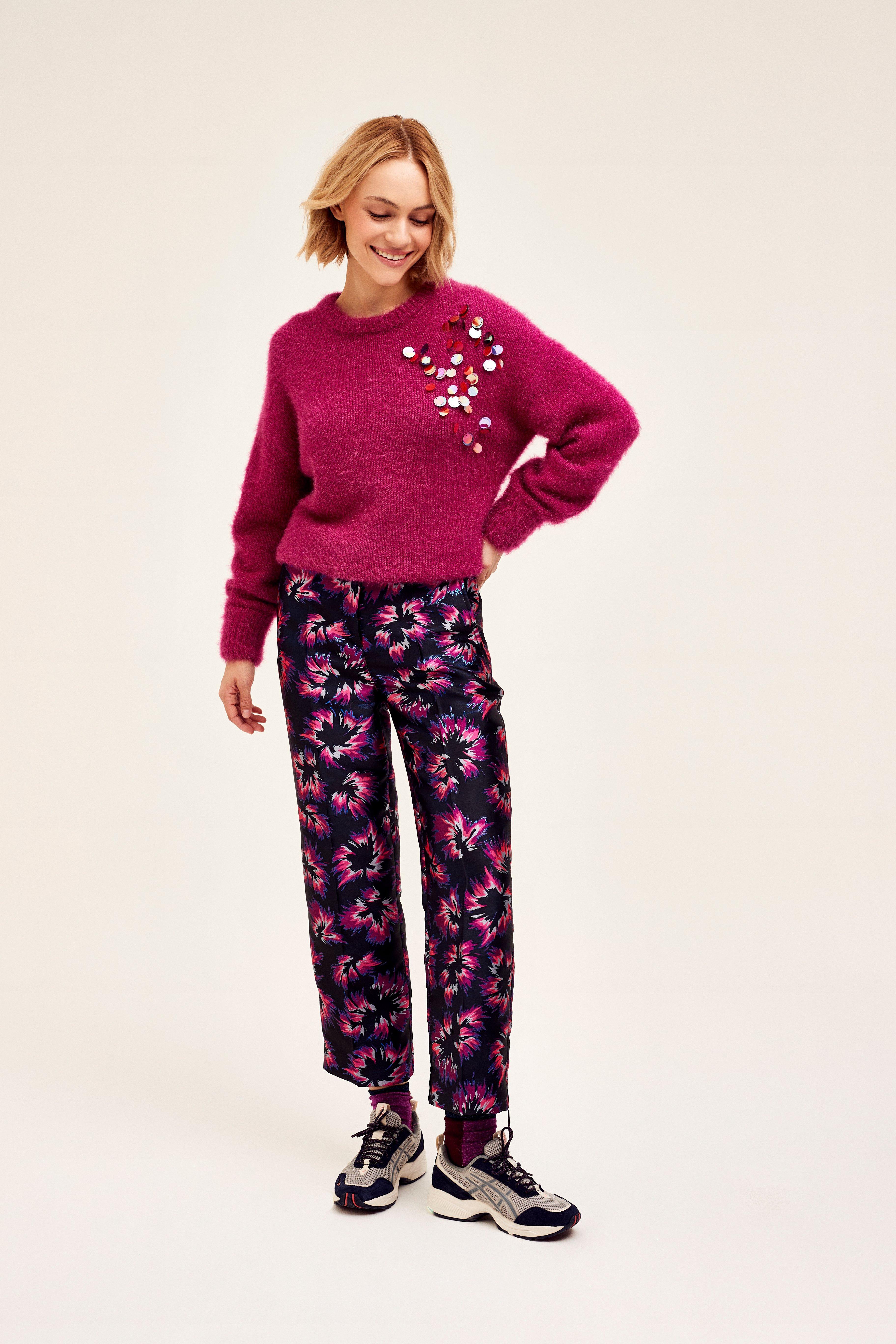 CKS Dames - TONKSJQ - pantalon à la cheville - multicolore