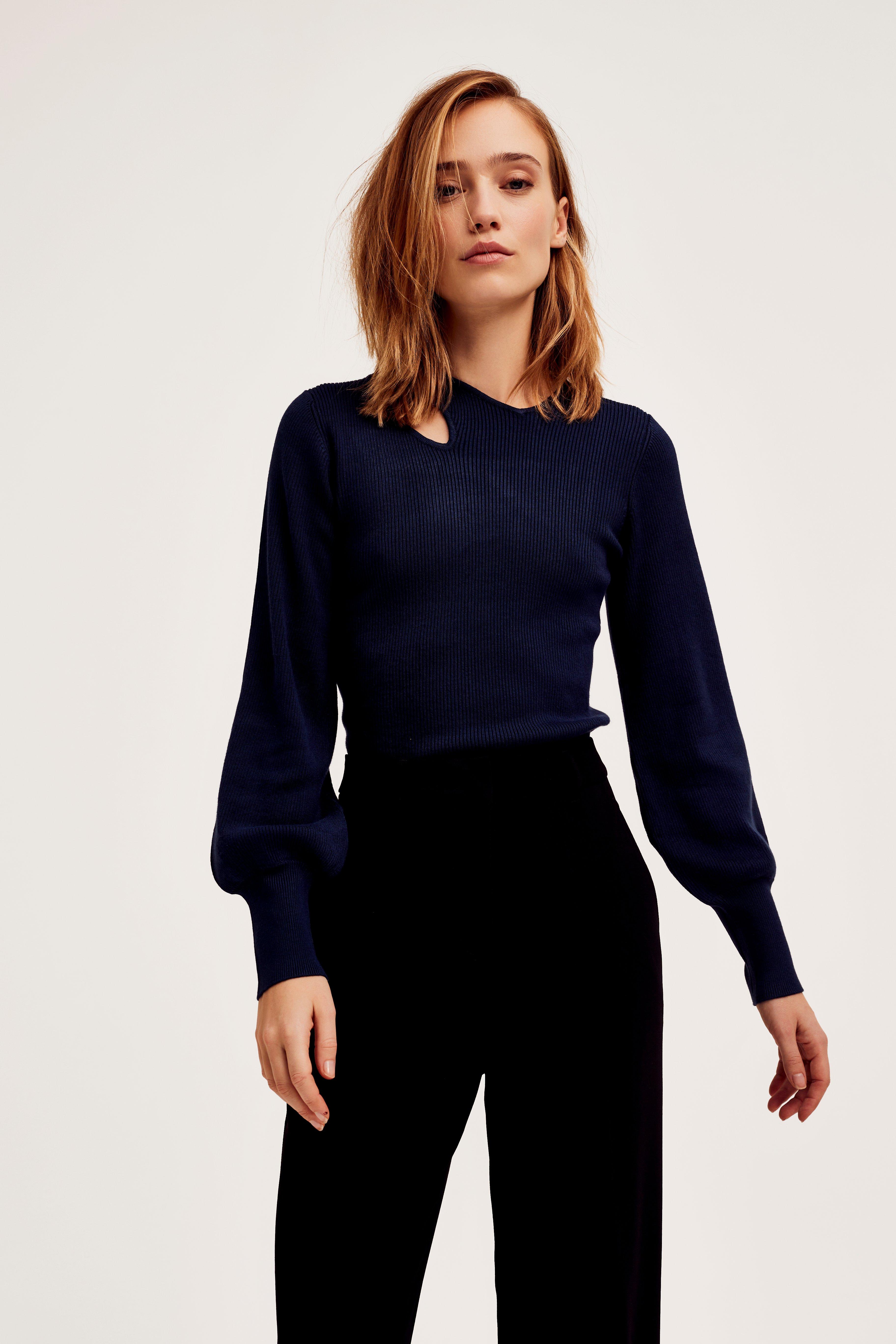 CKS Dames - PHASE - pullover - dark blue
