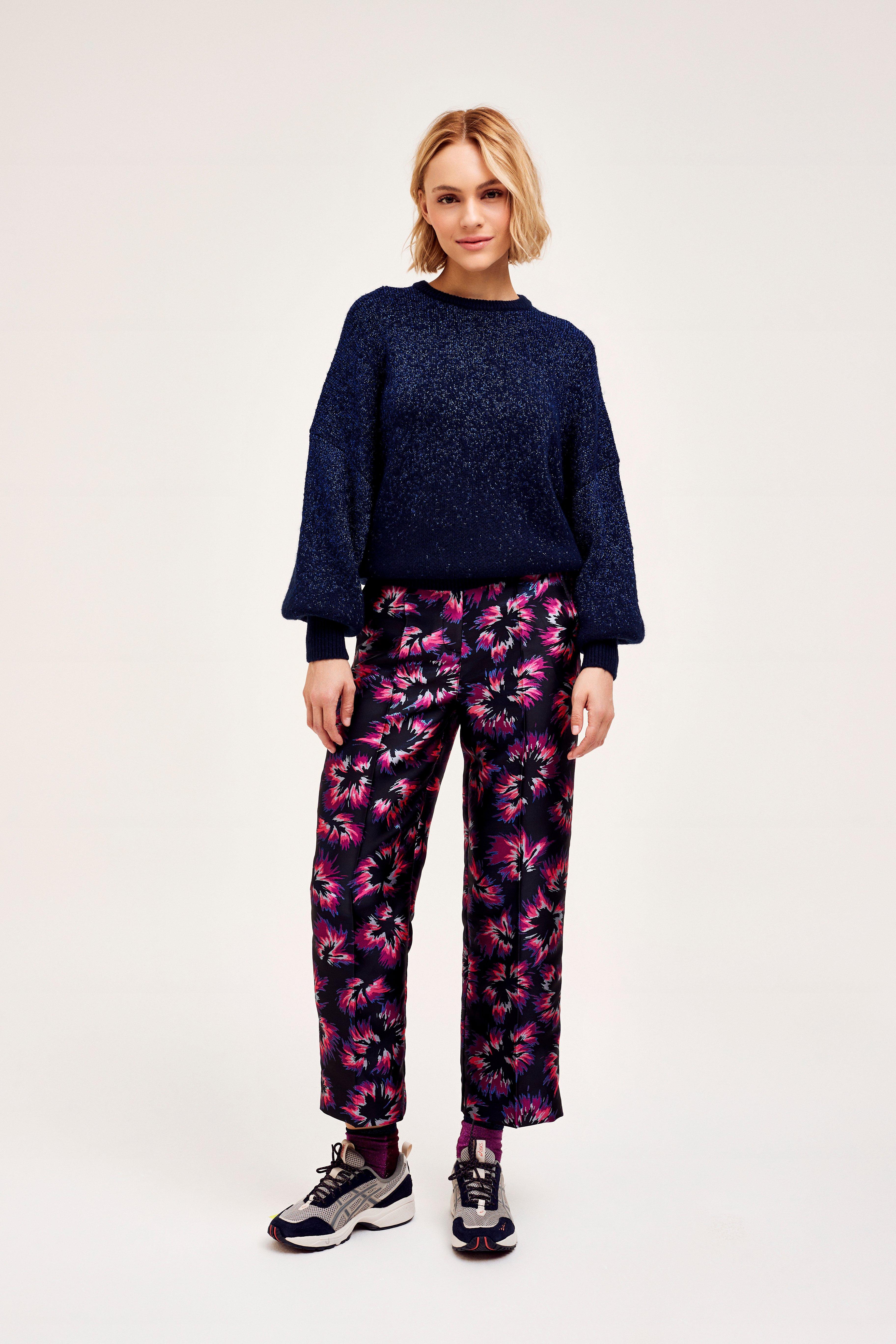 CKS Dames - PERCENT - pullover - bleu foncé