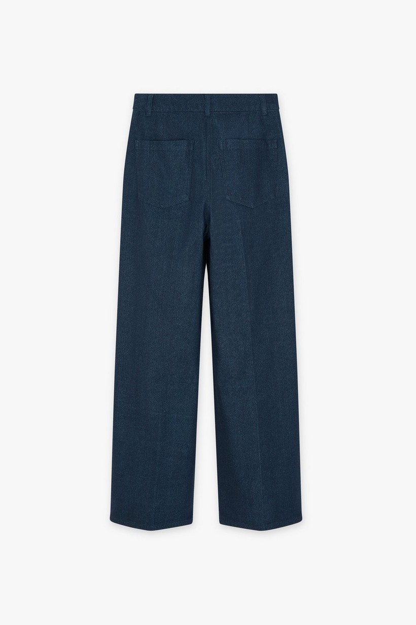 CKS Dames - TARO - lange jeans - donkerblauw