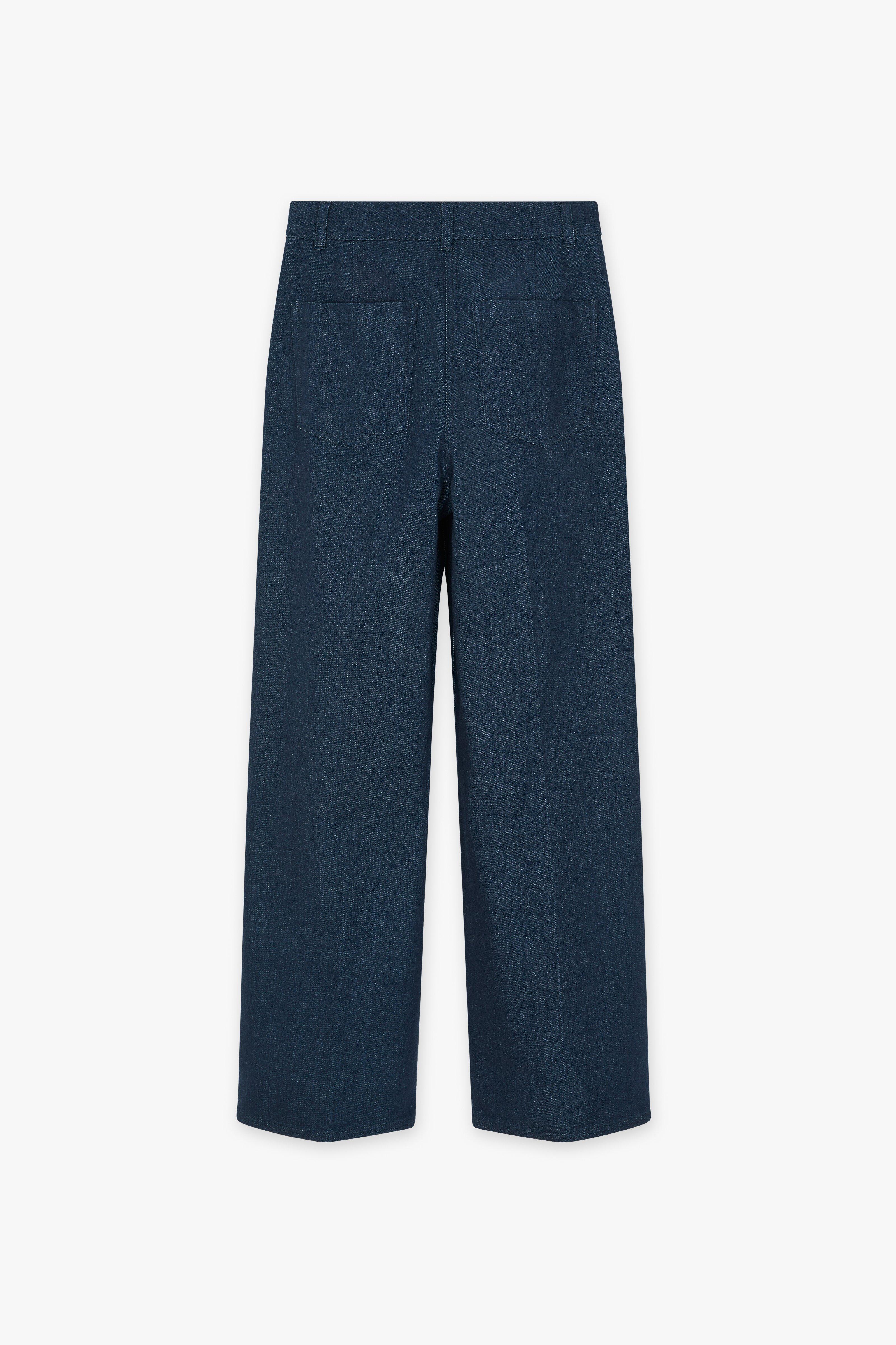 CKS Dames - TARO - lange jeans - donkerblauw