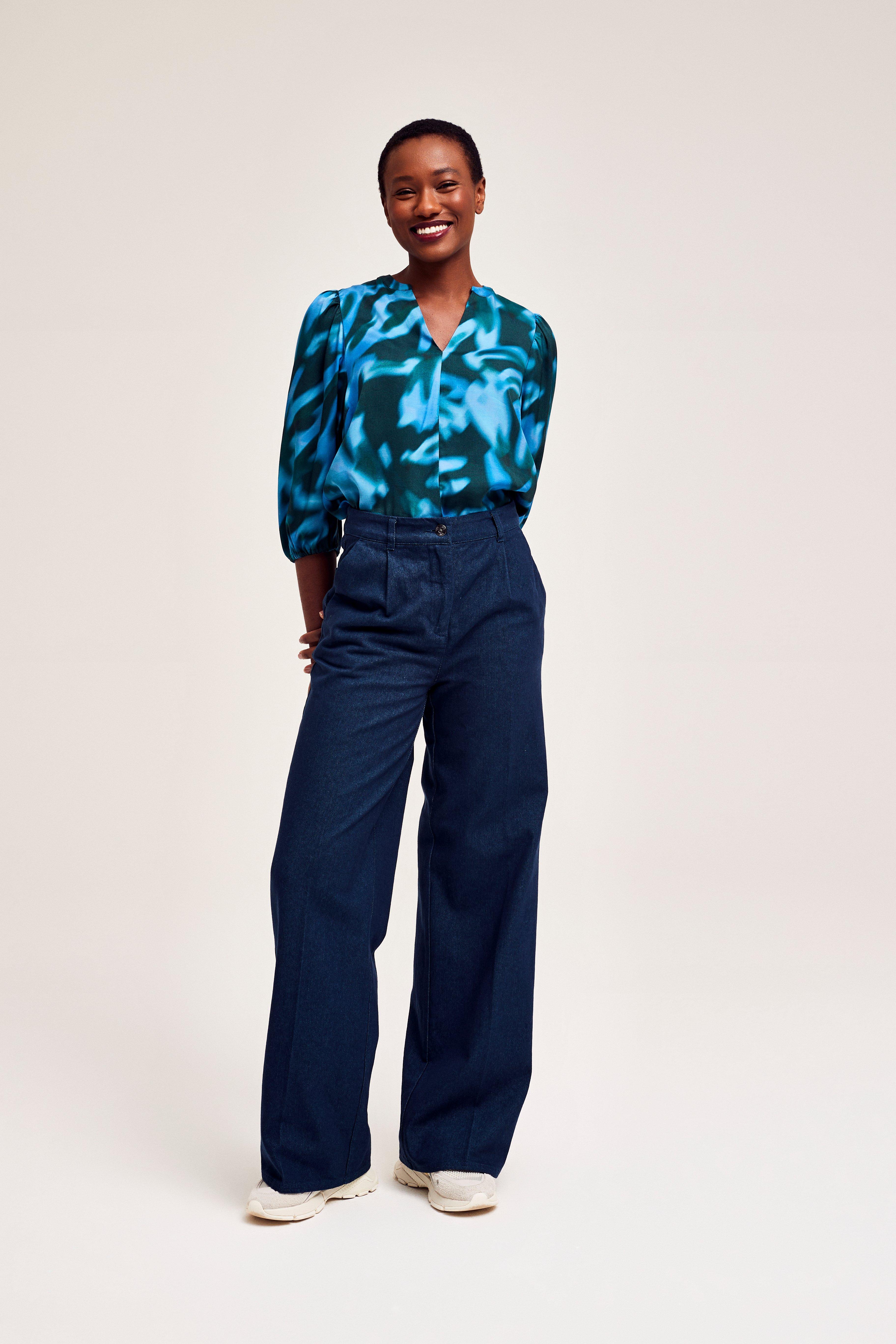 CKS Dames - TARO - jeans longs - bleu foncé
