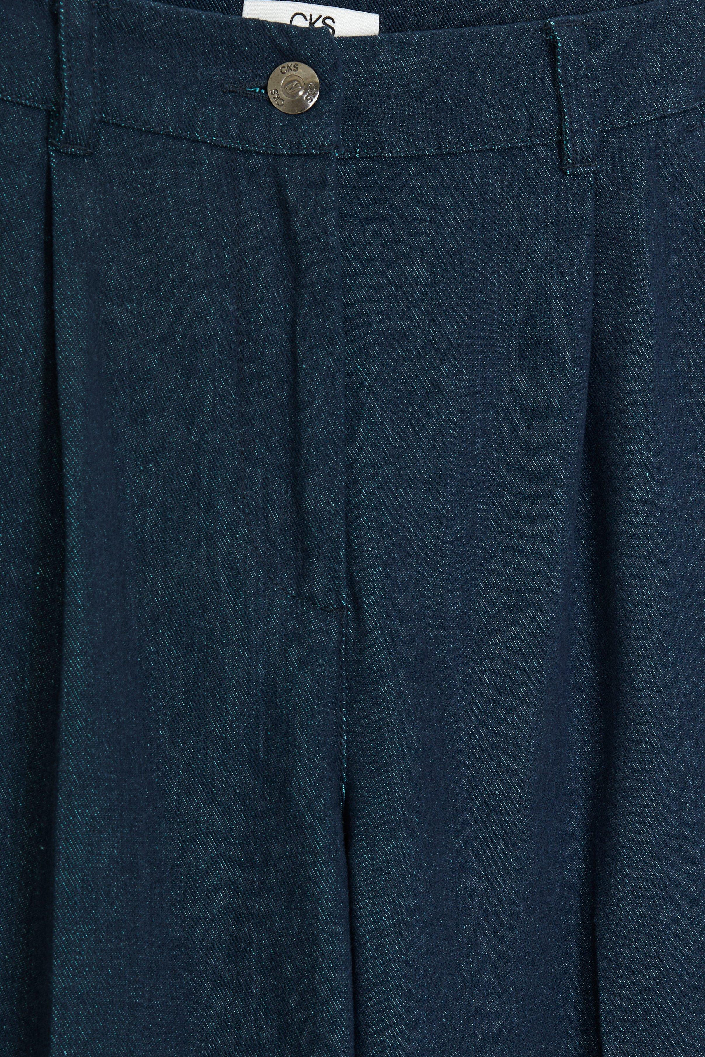 CKS Dames - TARO - lange jeans - donkerblauw