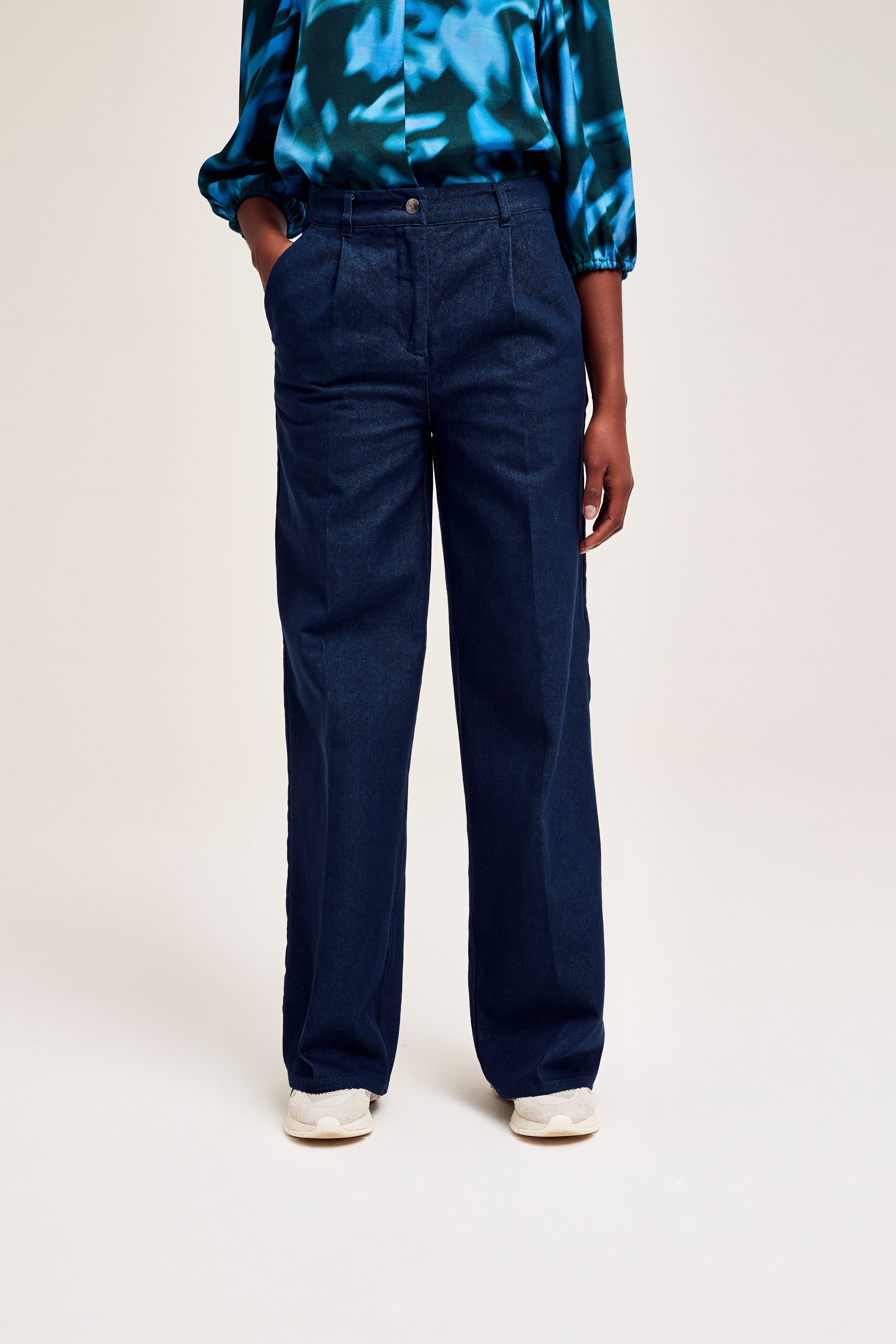 CKS Dames - TARO - jeans longs - bleu foncé