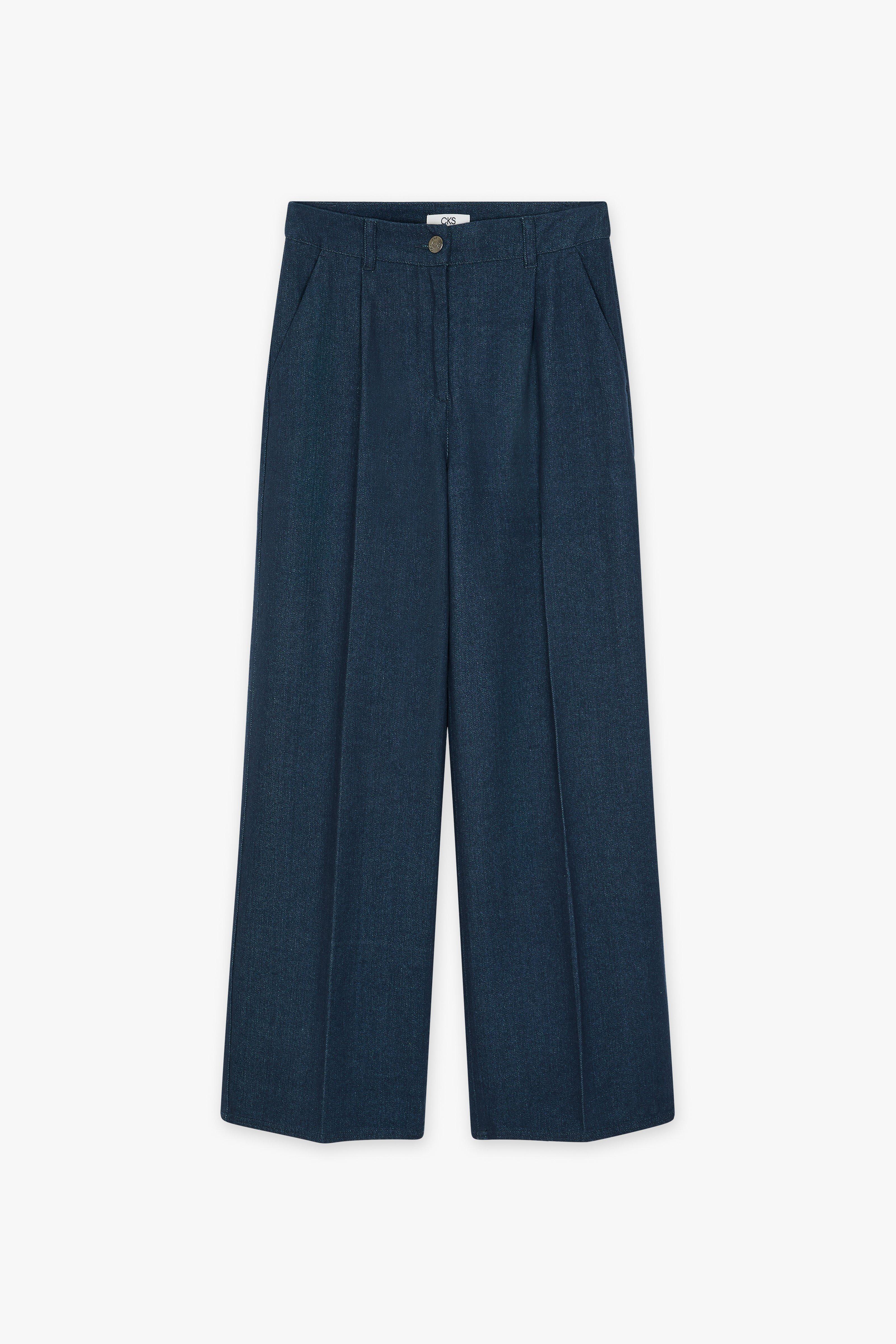 CKS Dames - TARO - long jeans - dark blue