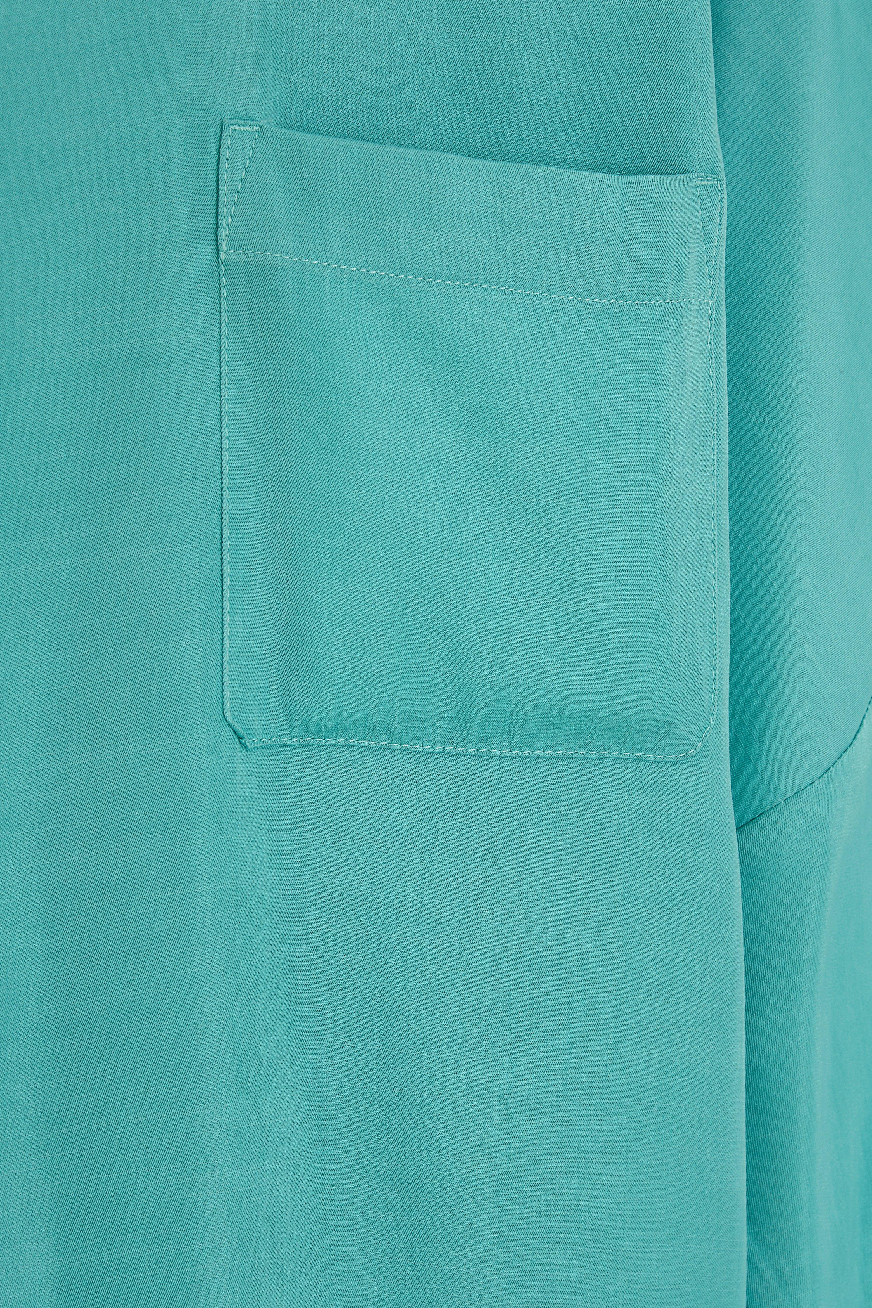 CKS Dames - WAZNA - blouse korte mouwen - intens blauw