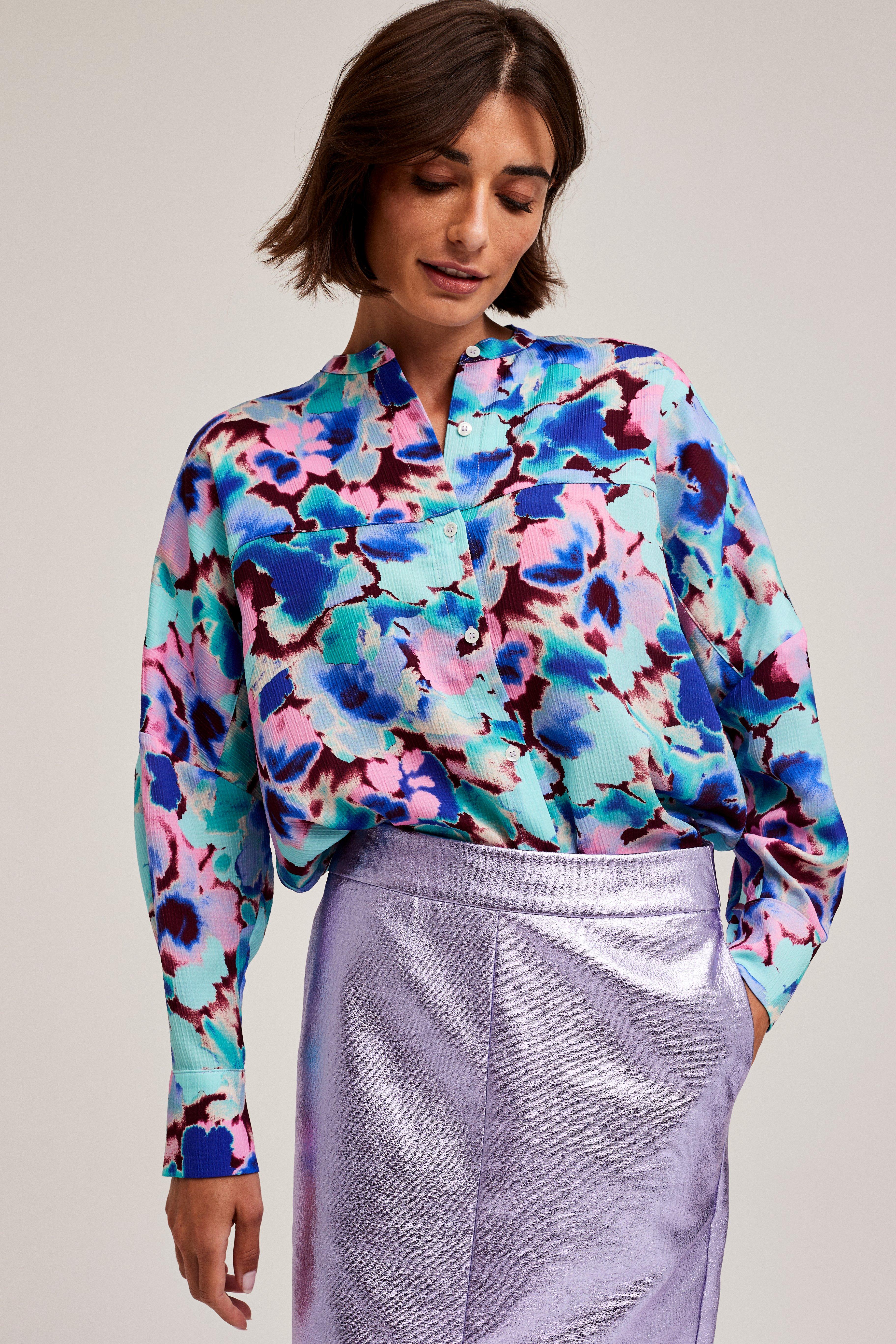 CKS Dames - JAZNA - blouse short sleeves - multicolor