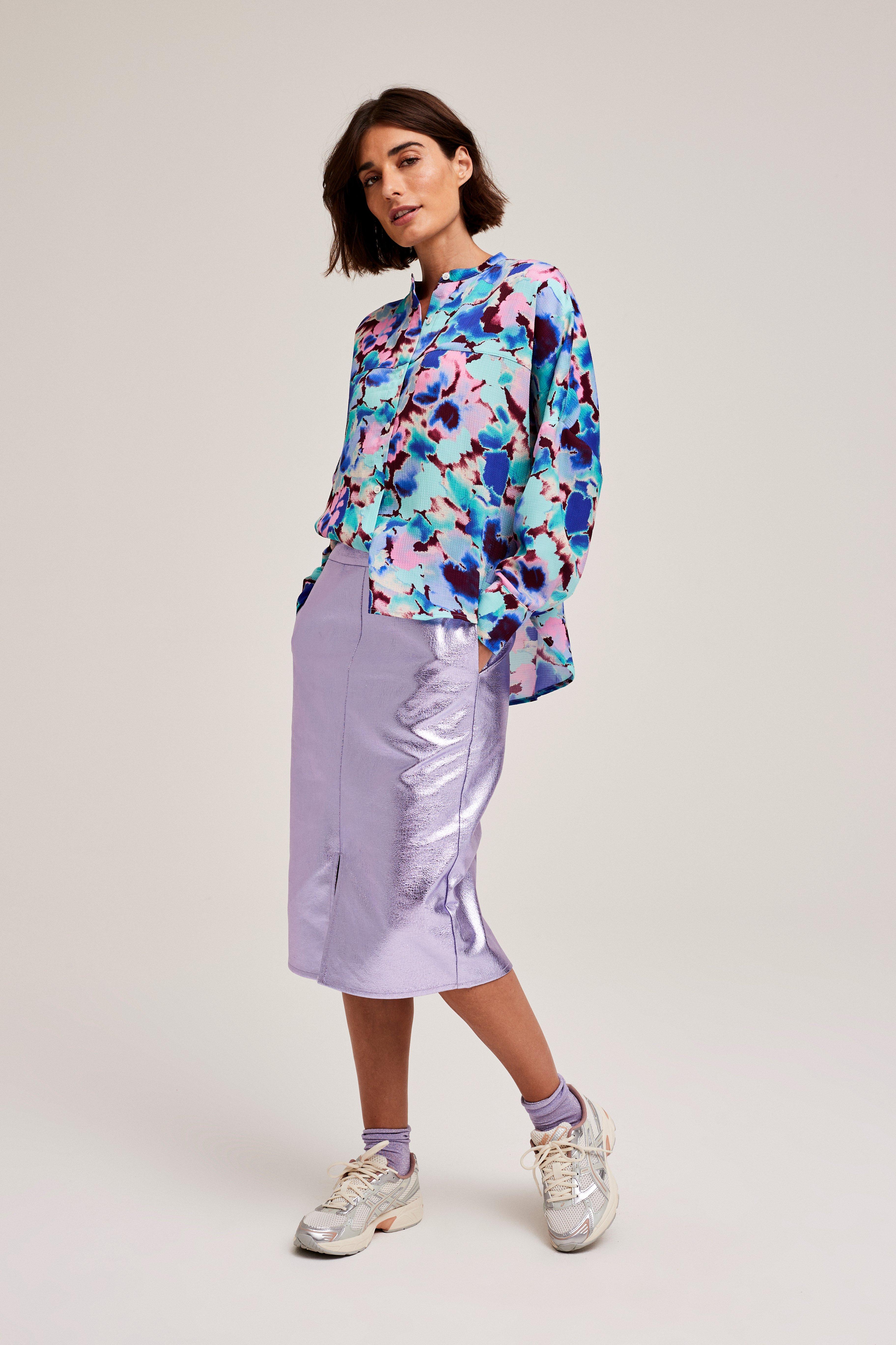 CKS Dames - JAZNA - blouse short sleeves - multicolor