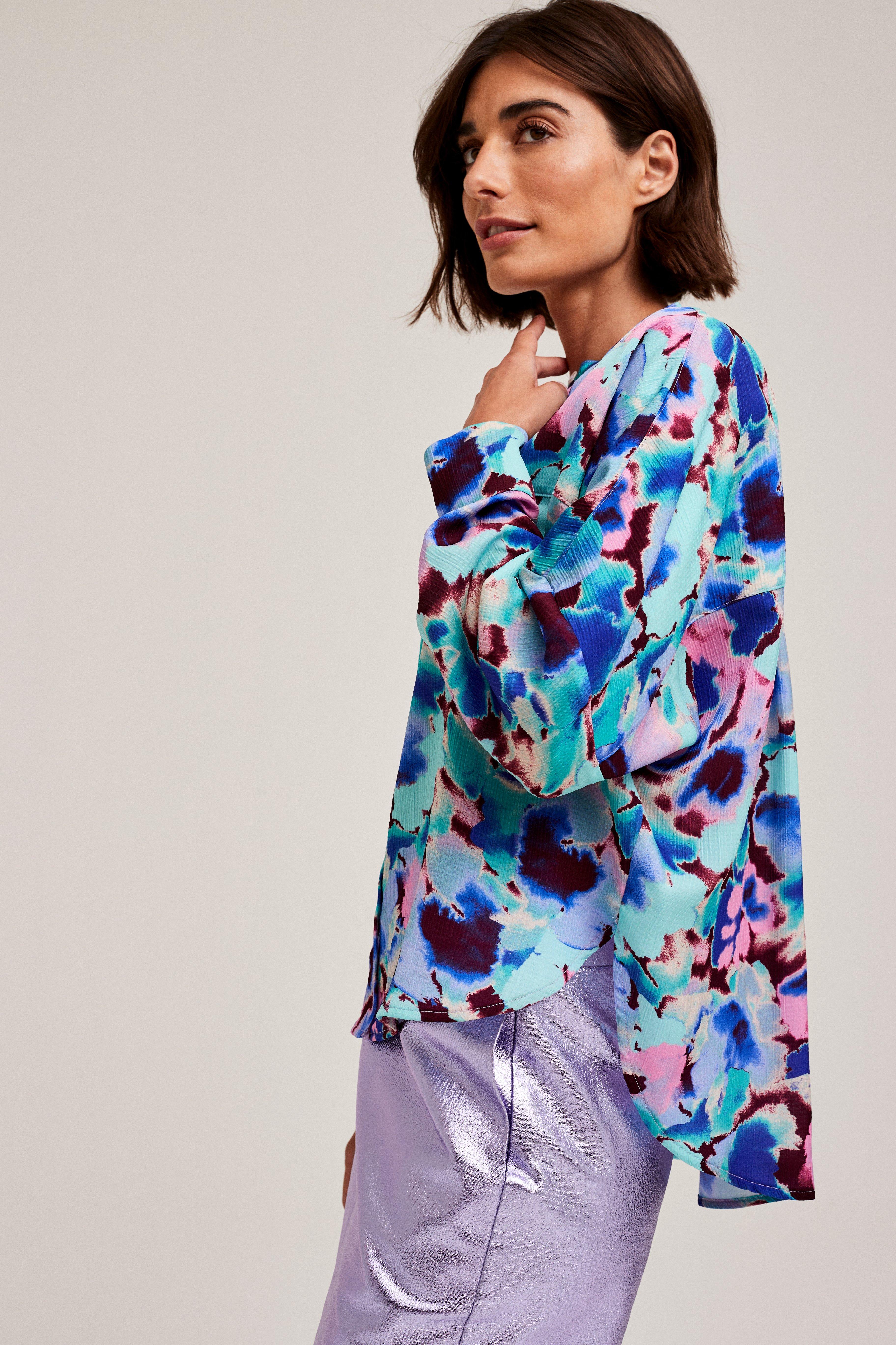 CKS Dames - JAZNA - blouse short sleeves - multicolor