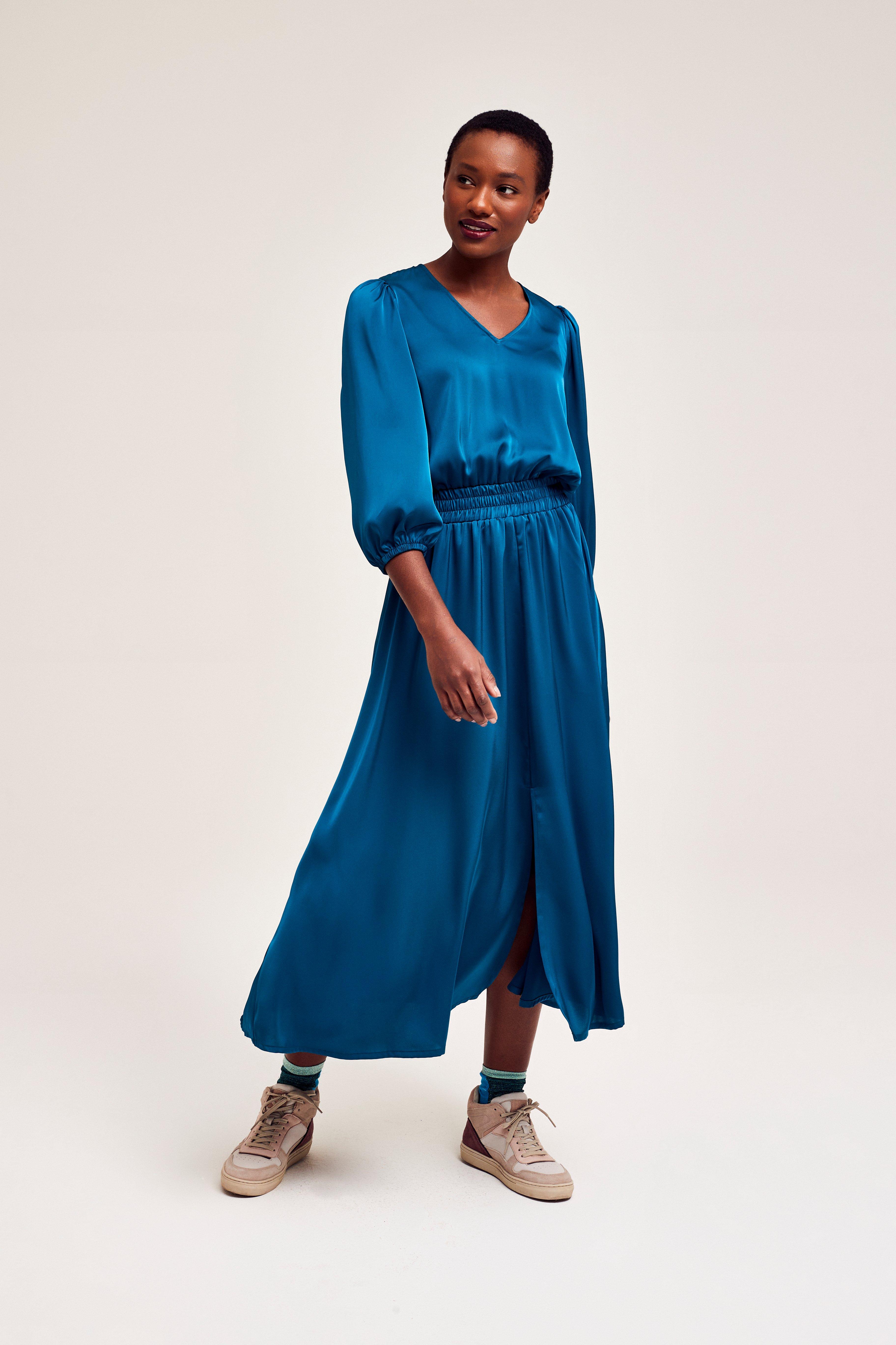 CKS Dames - WIMBLEDON - midi dress - dark blue
