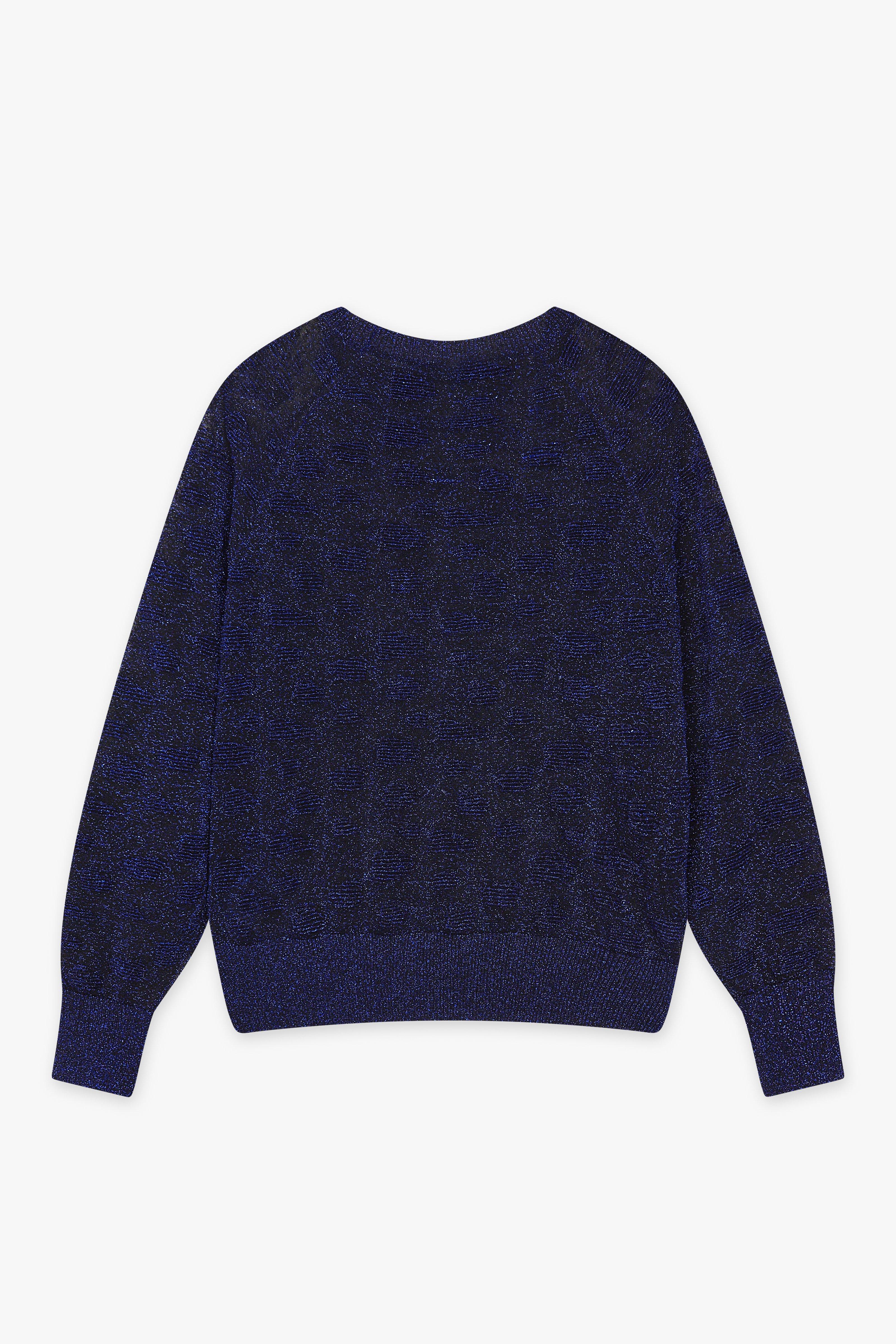 CKS Dames - PETROL - Pullover - Blau