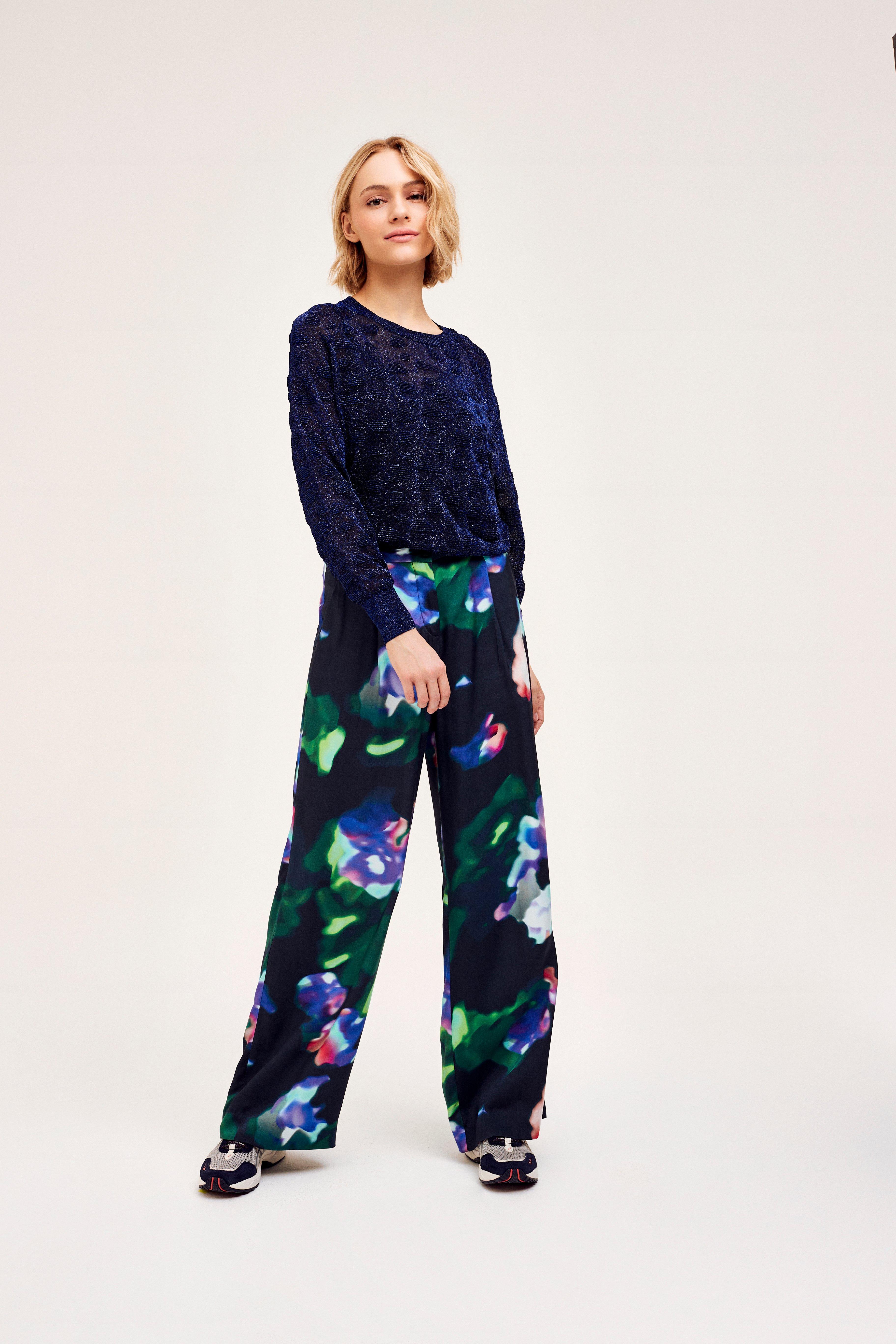 CKS Dames - PETROL - Pullover - Blau